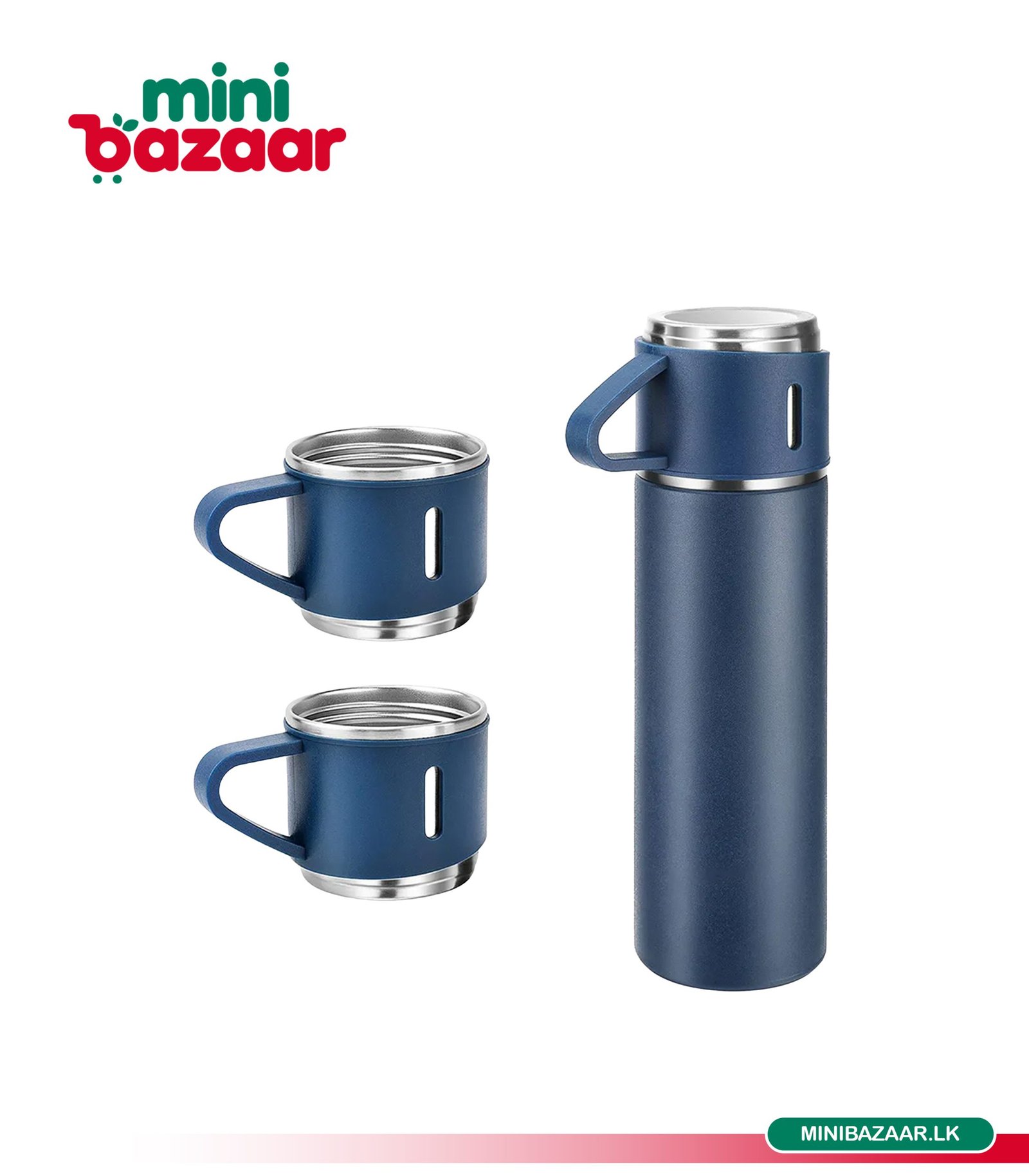 2 Cup Vacuum Flask Set 2 Cup Vacuum Flask Set - Image 1