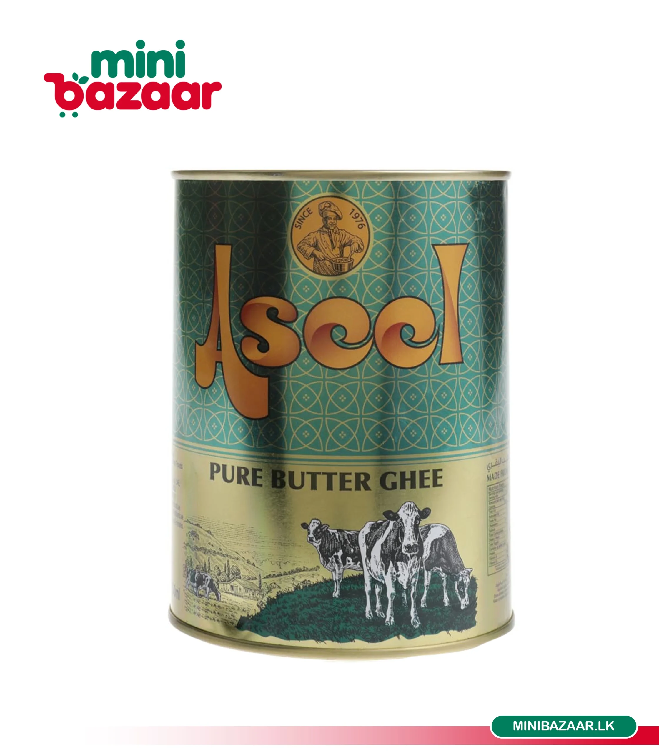 Aseel Pure Butter Ghee 800ml Aseel Pure Butter Ghee 800ml - Image 1