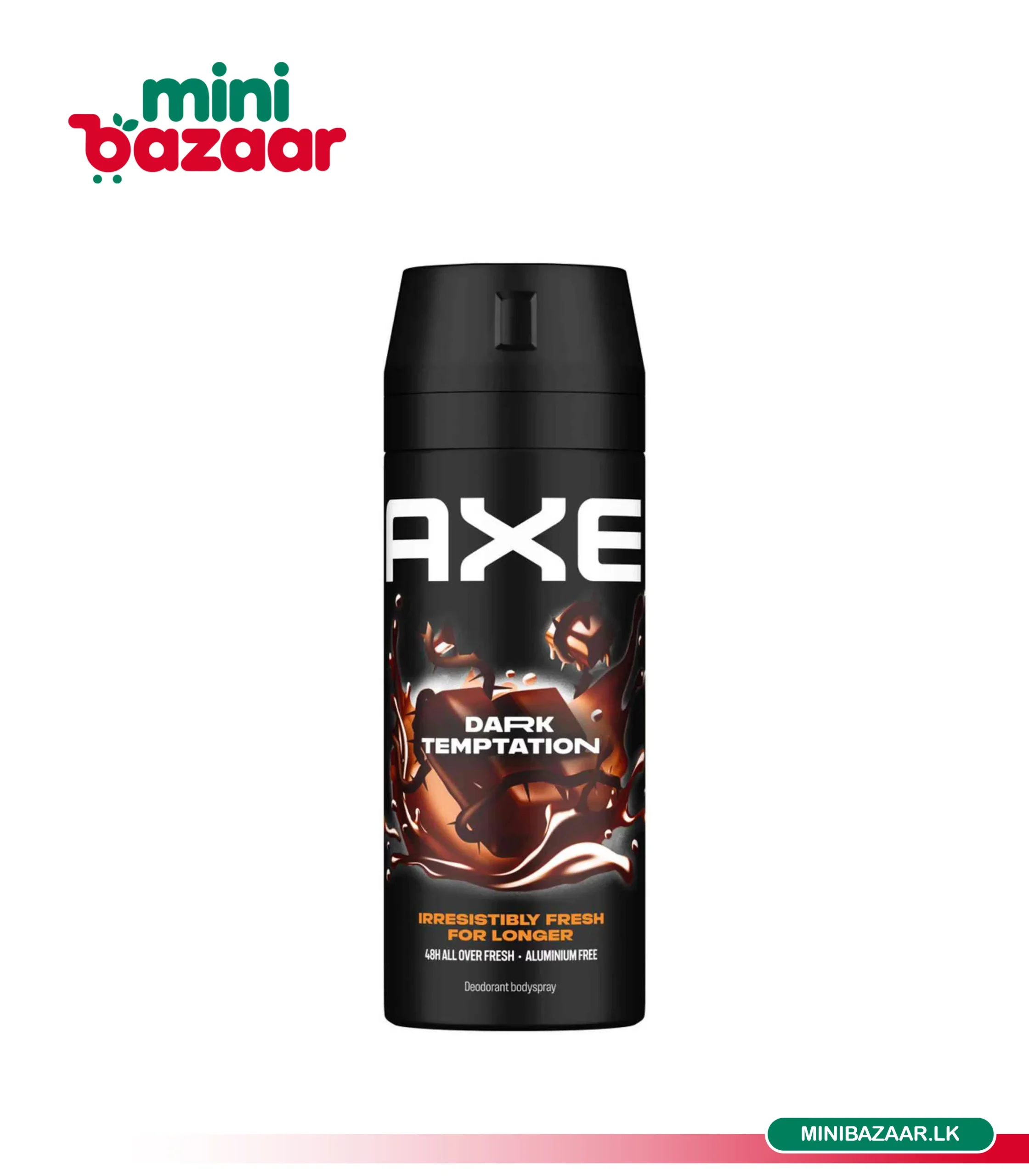 Axe Dark Temptation Body Spray 150ml Axe Dark Temptation Body Spray 150ml - Image 1