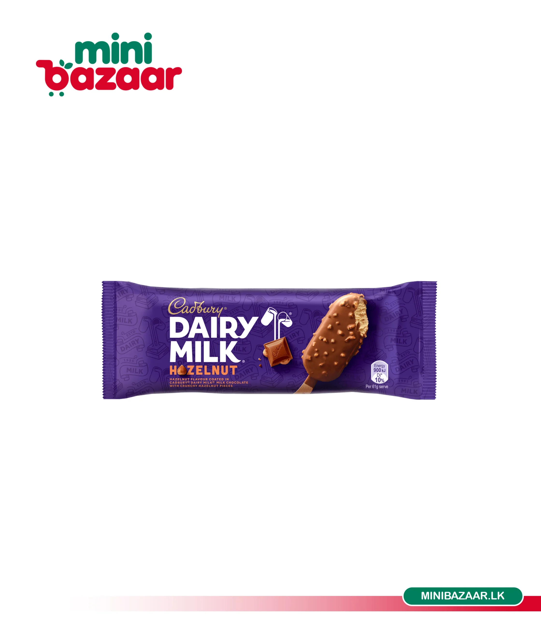 Cadbury Dairy Milk Hazelnut Stick 80ml Cadbury Dairy Milk Hazelnut Stick 80ml - Image 1