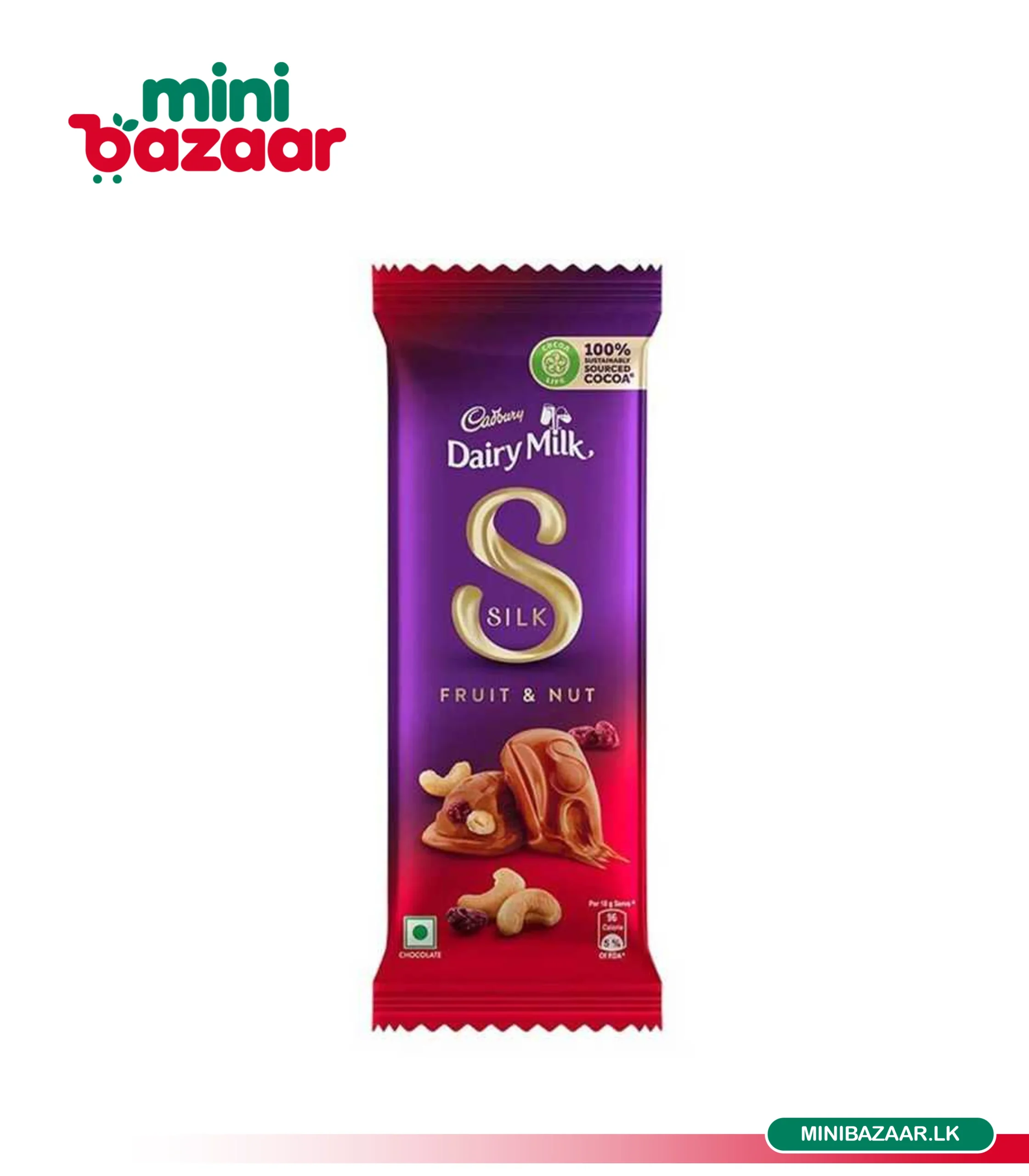 Cadbury Silk Fruit & Nut 129g Cadbury Silk Fruit & Nut 129g - Image 1