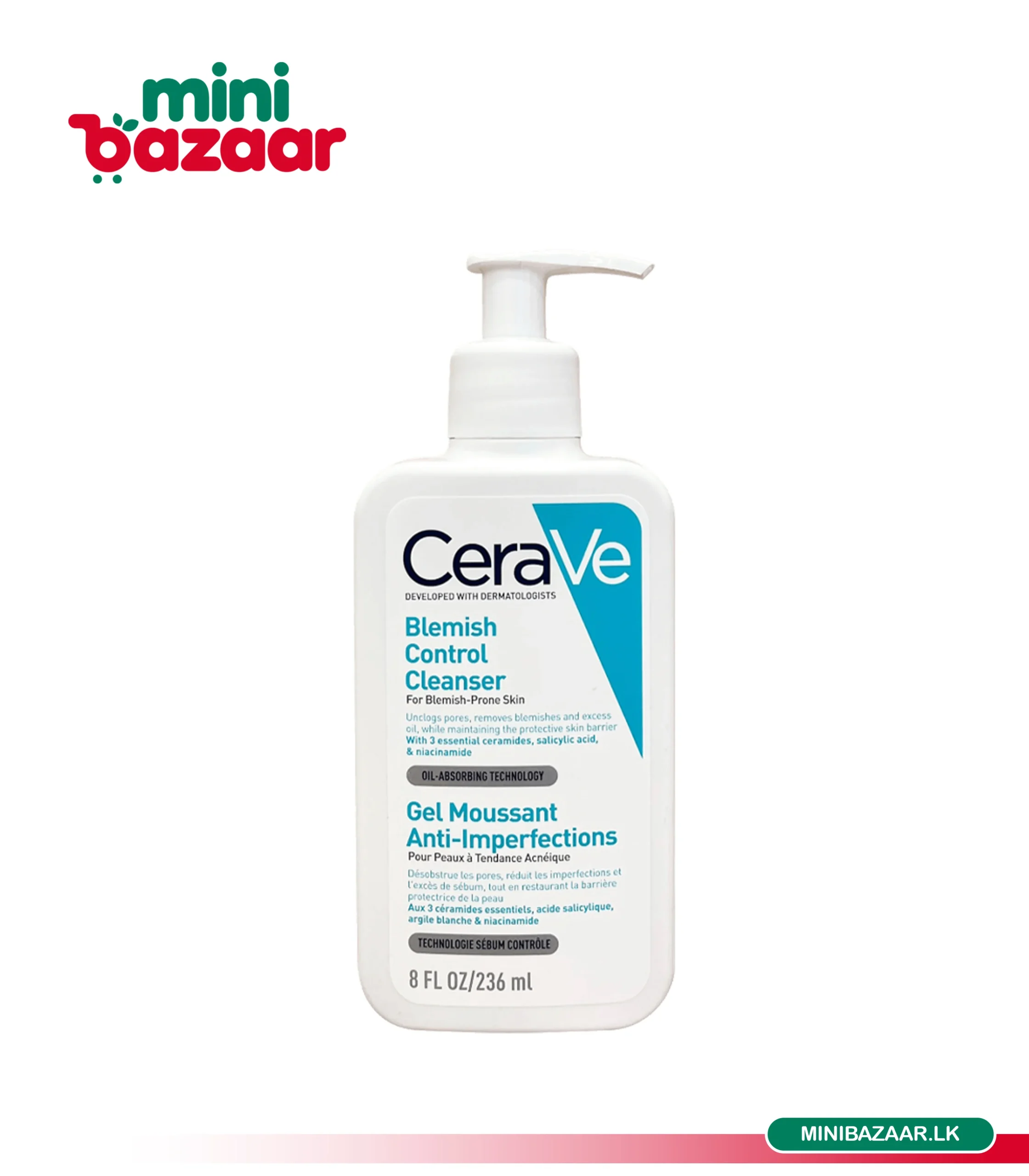 Cerave Blemish Control Cleanser 236ml Cera Ve Blemish Control Cleanser 236ml - Image 1