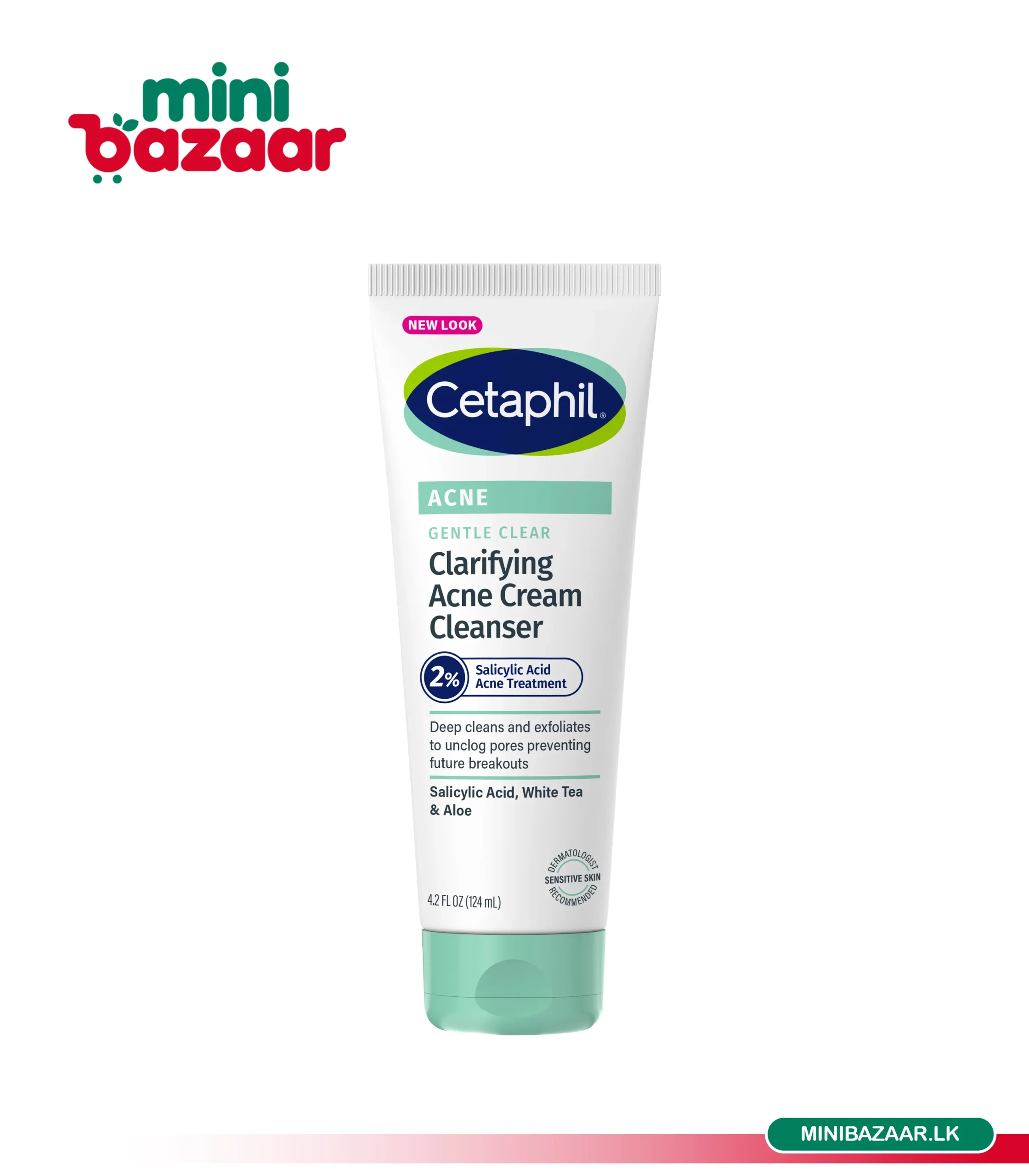 Cetaphil Gentle Clear Cream Cleanser 124ml Cetaphil Gentle Clear Cream Cleanser 124ml - Image 1