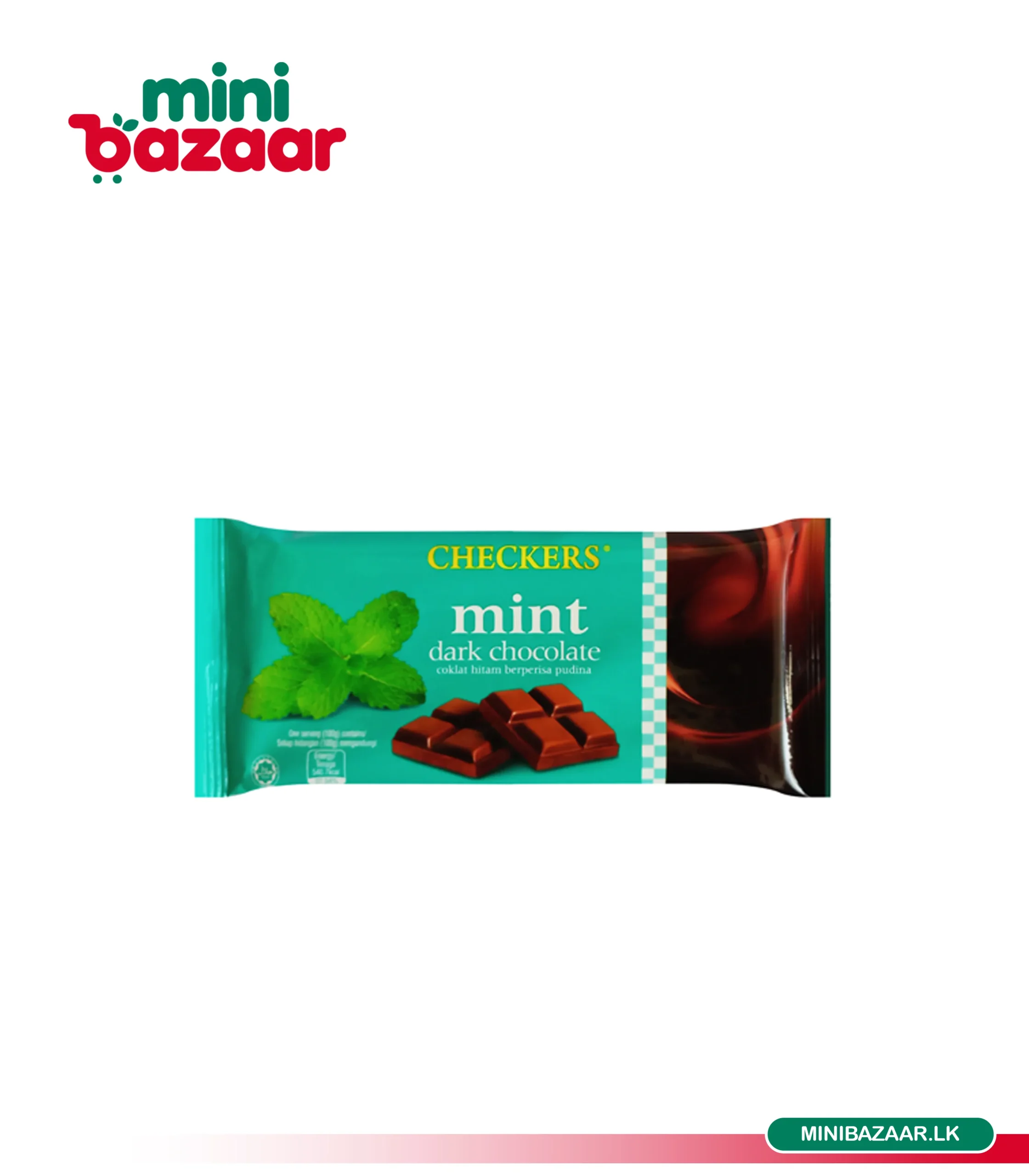 Checkers Dark Chocolate Mint 100g Checkers Dark Chocolate Mint 100g - Image 1