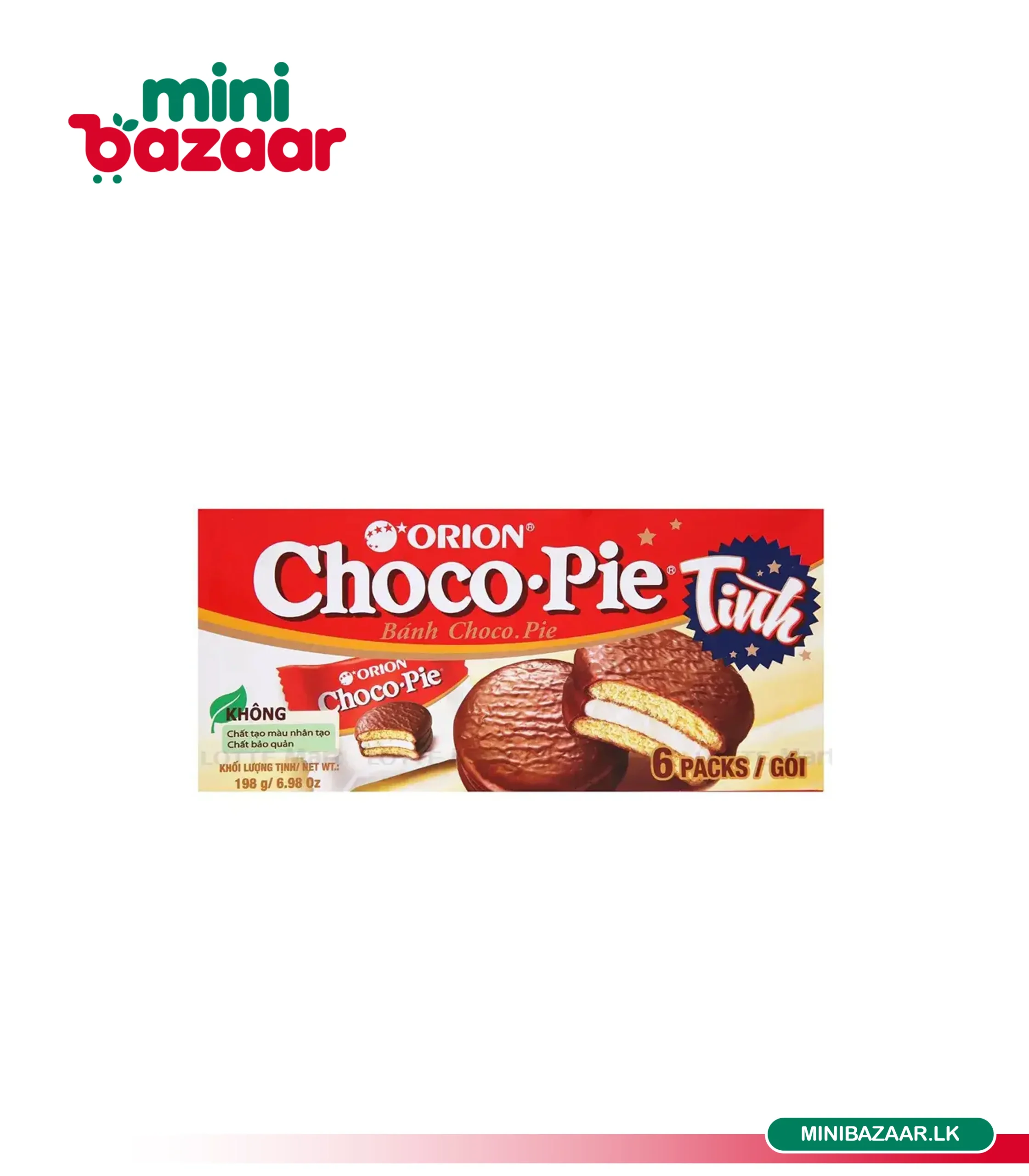 Choco Pie 6pcs Box Choco Pie 6pcs Box - Image 1