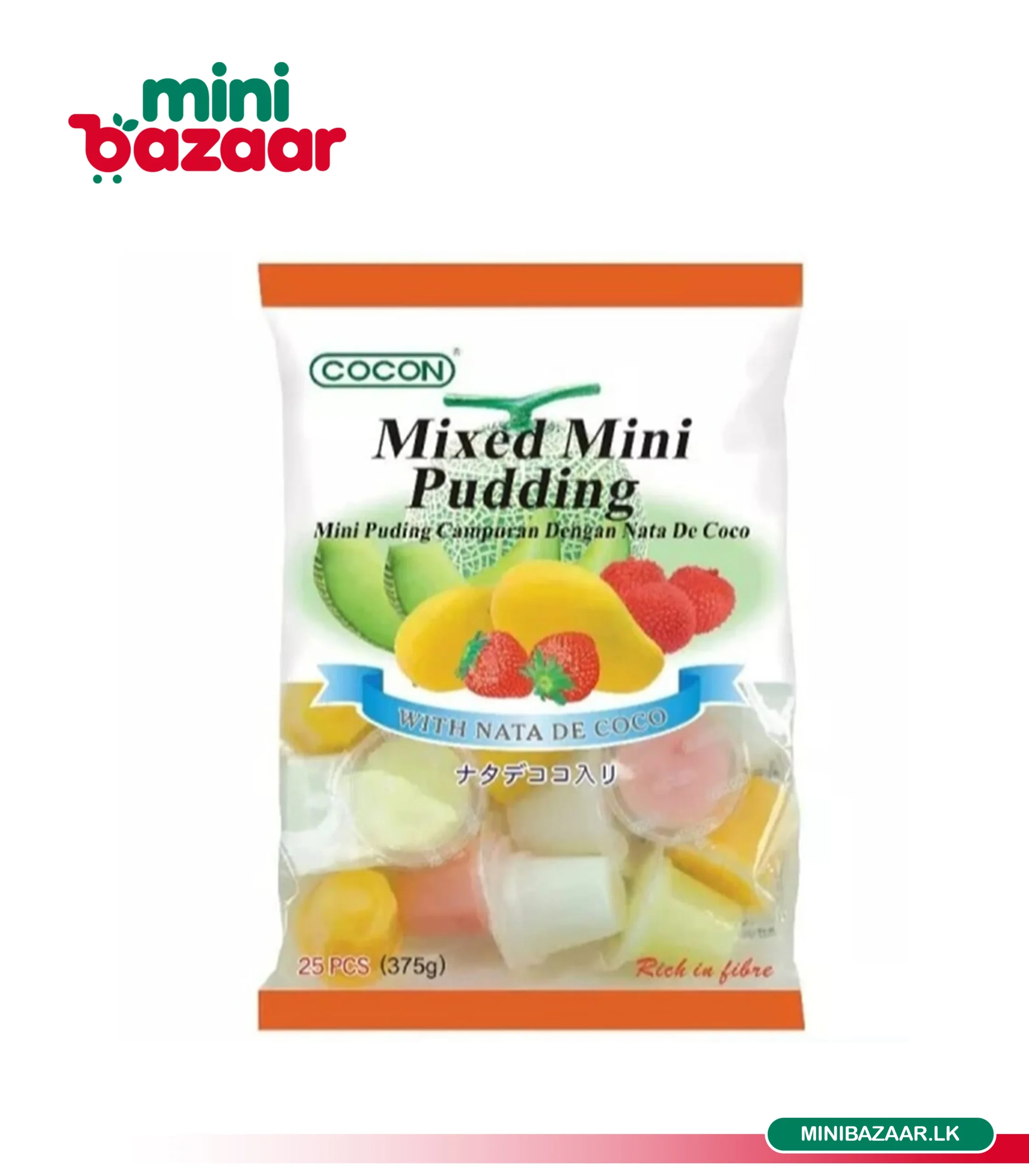 Cocon Mixed Mini Pudding 375g Cocon Mixed Mini Pudding 375g - Image 1