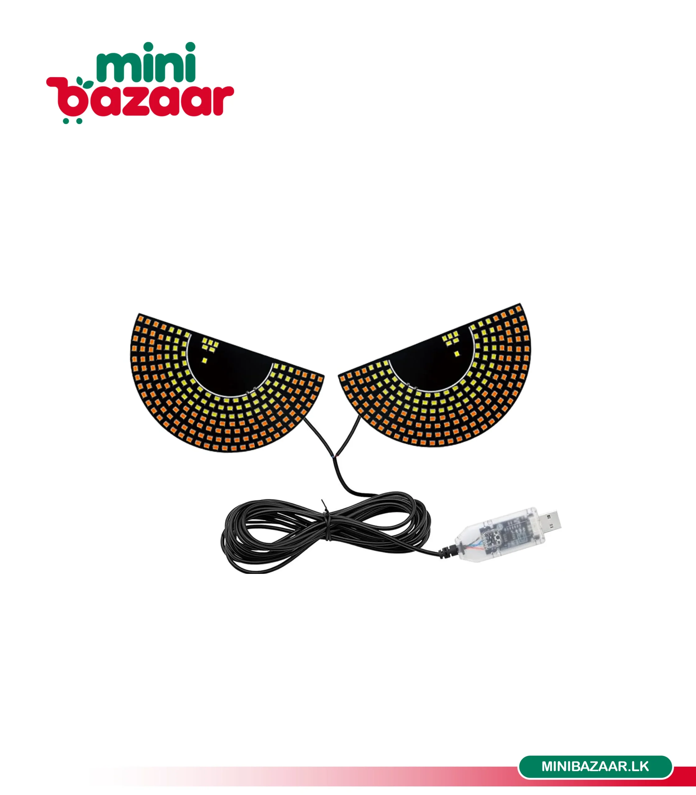 Devil's Eye LED Car Sticker Devil's Eye LED Car Sticker - Image 1