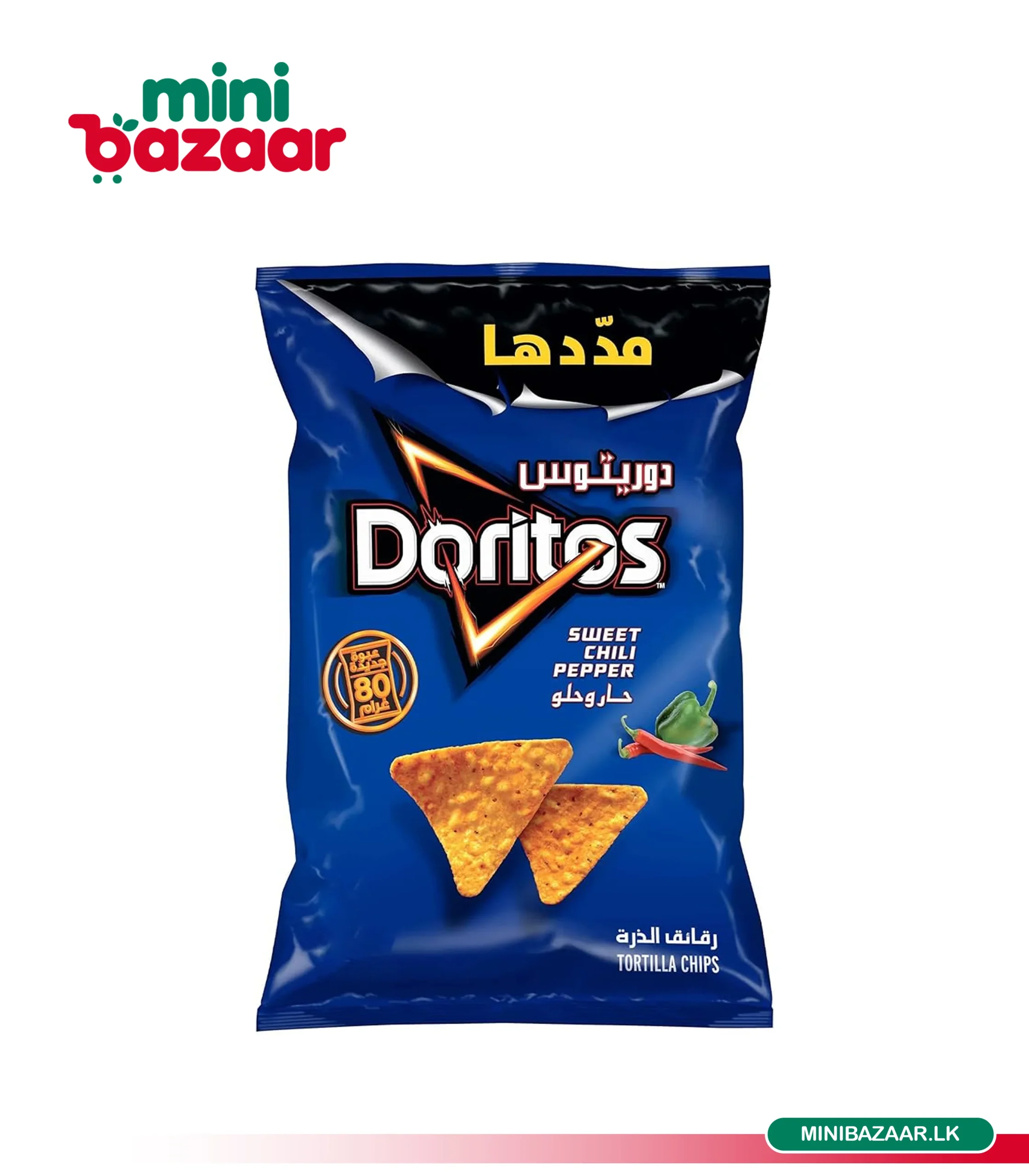 Doritos Sweet Chilli Pepper 105g Doritos Sweet Chilli Pepper 105g - Image 1