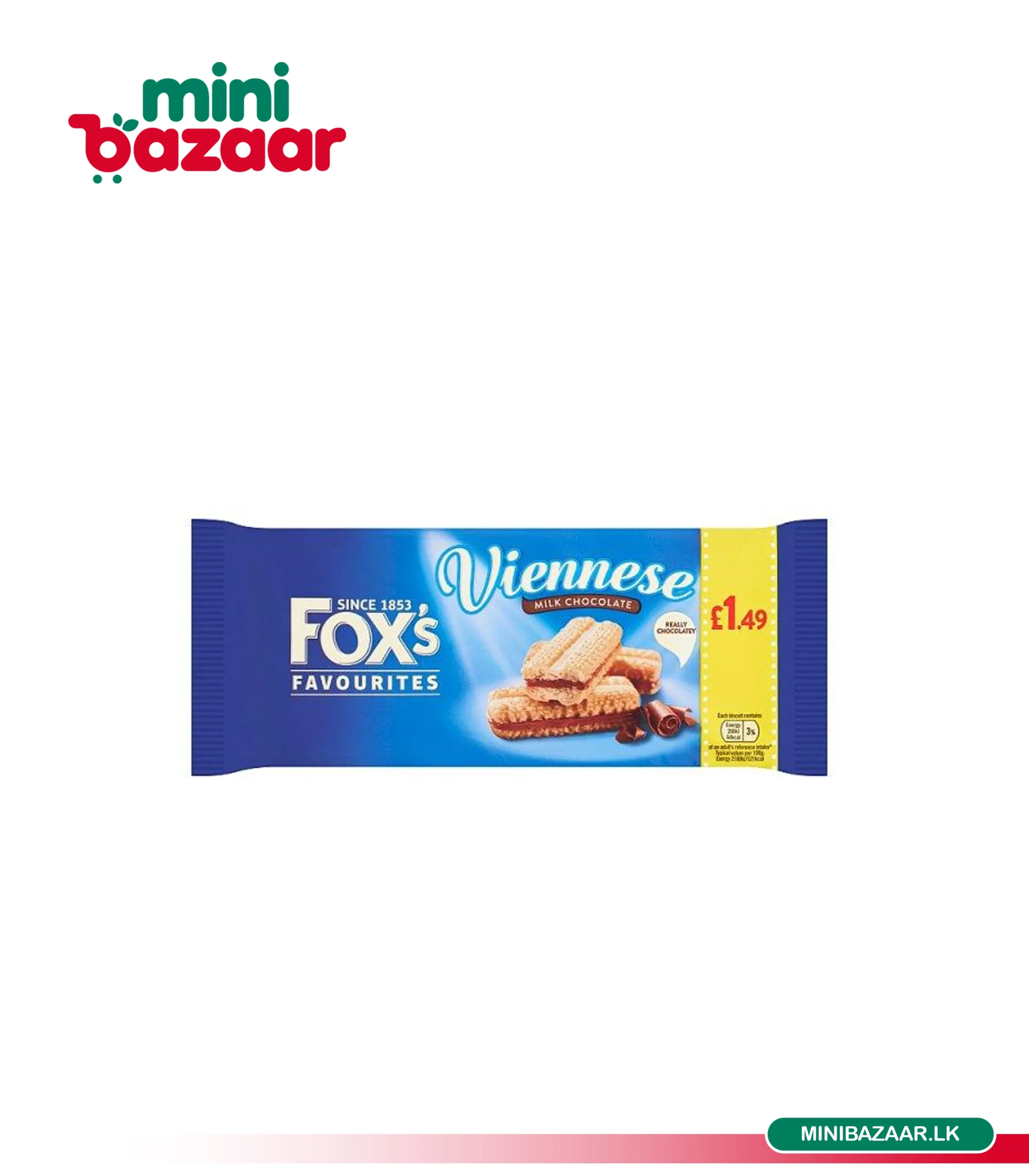 FOX's Favourites Milk Chocolate 120g FOX's Favourites Milk Chocolate 120g - Image 1