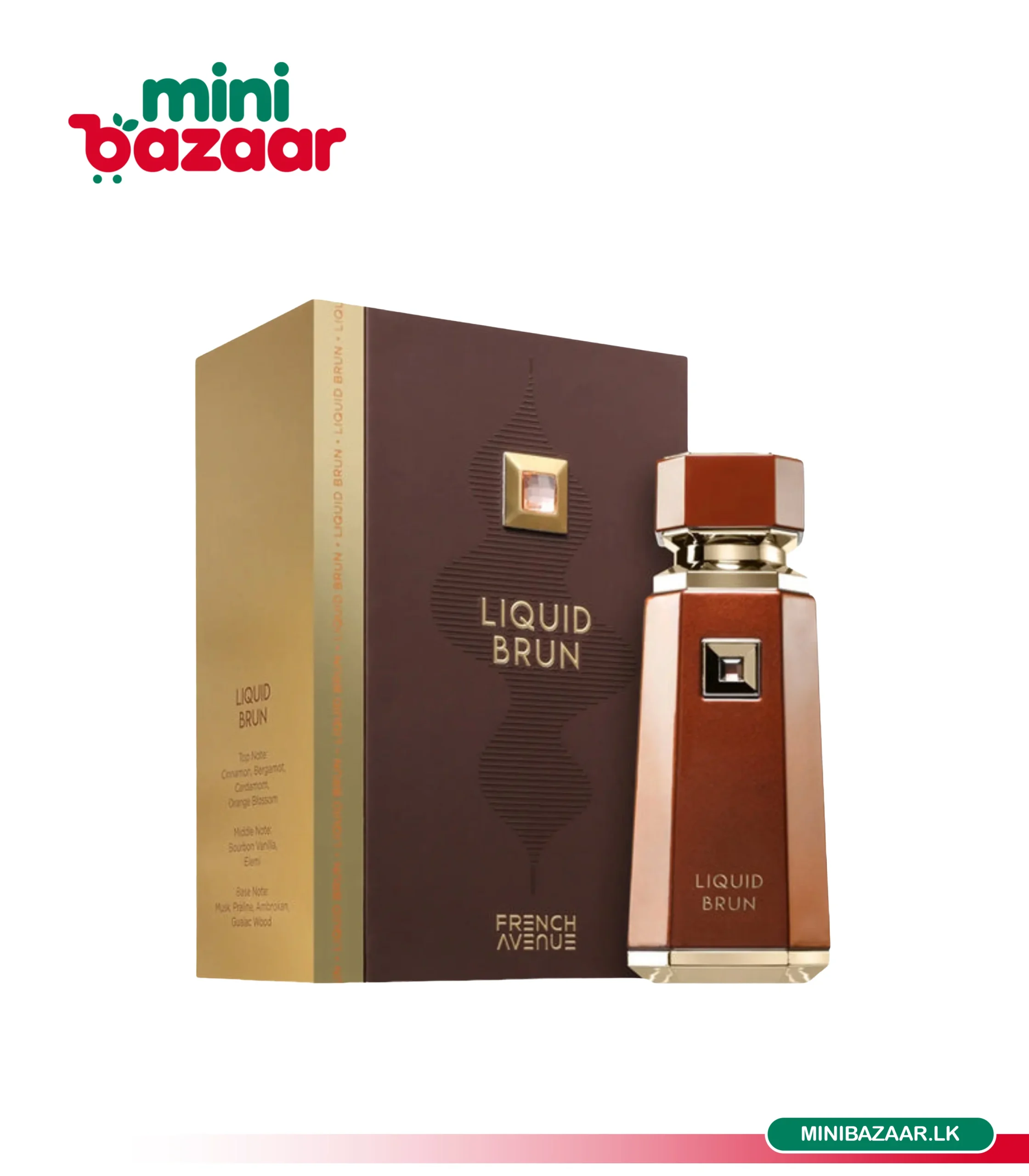 French Avenue Liquid Brun 100ml French Avenue Liquid Brun 100ml - Image 1