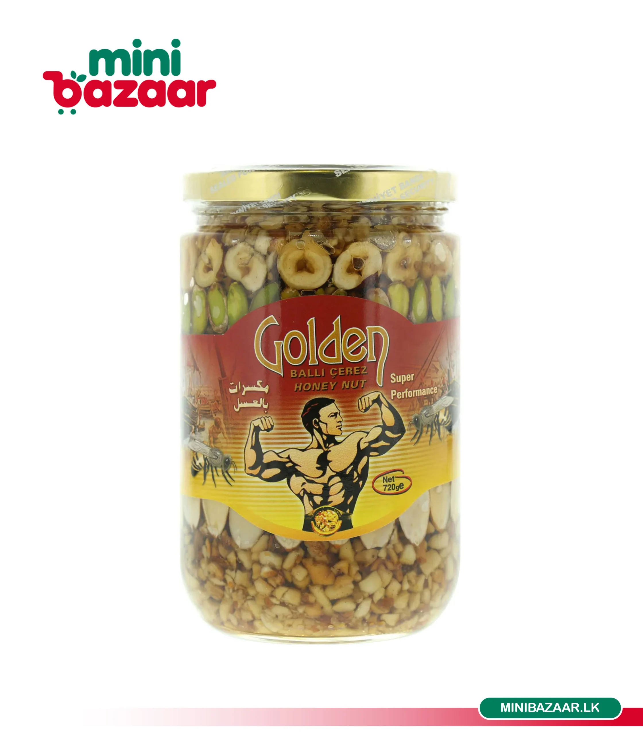 Golden Mixtures of Nuts 720g Golden Mixtures of Nuts 720g - Image 1