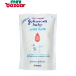 Johnsons Baby Bath milk+rice 400ml