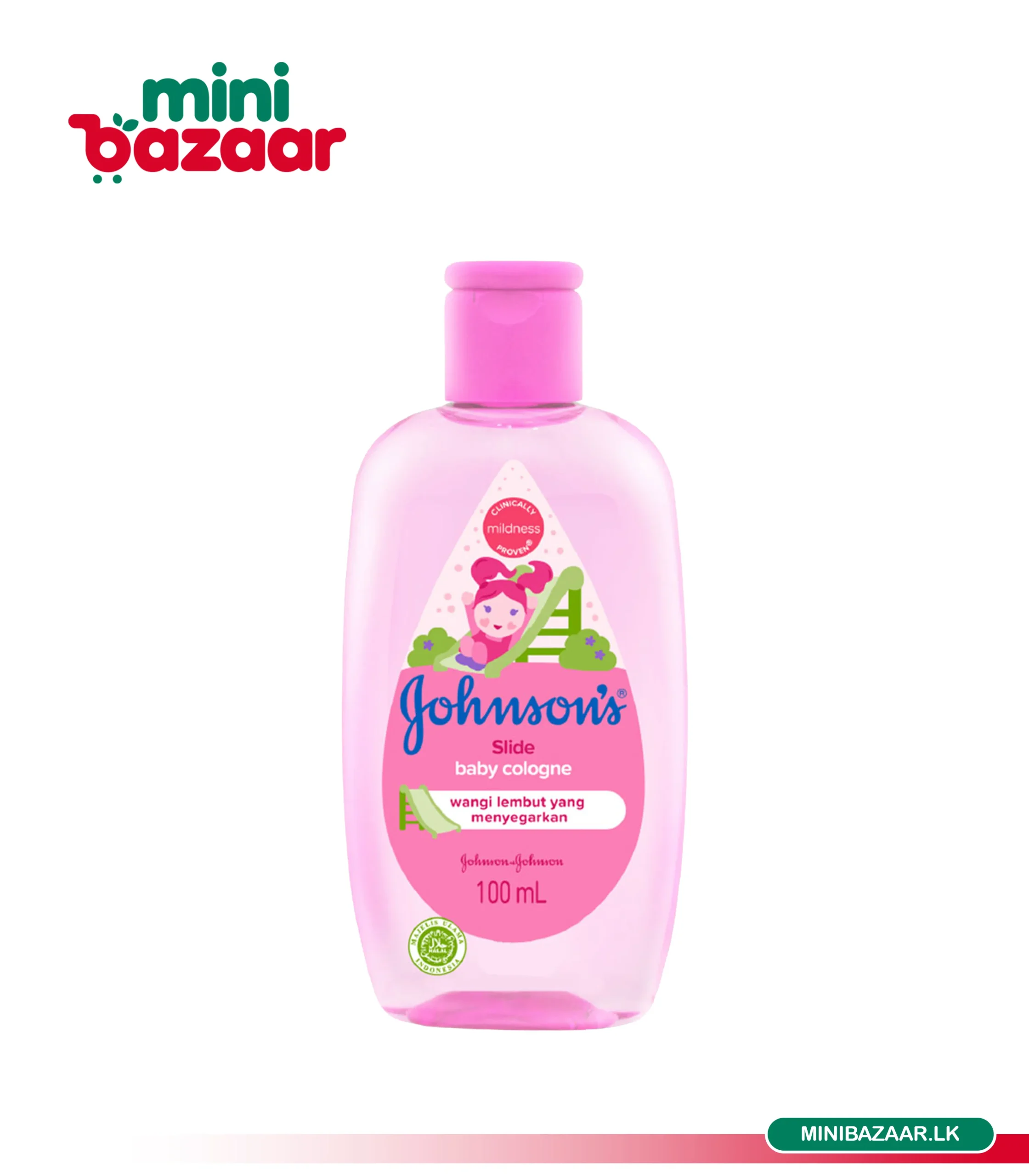 Johnsons Baby Cologne Slide 100ml Johnsons Baby Cologne Slide 100ml - Image 1