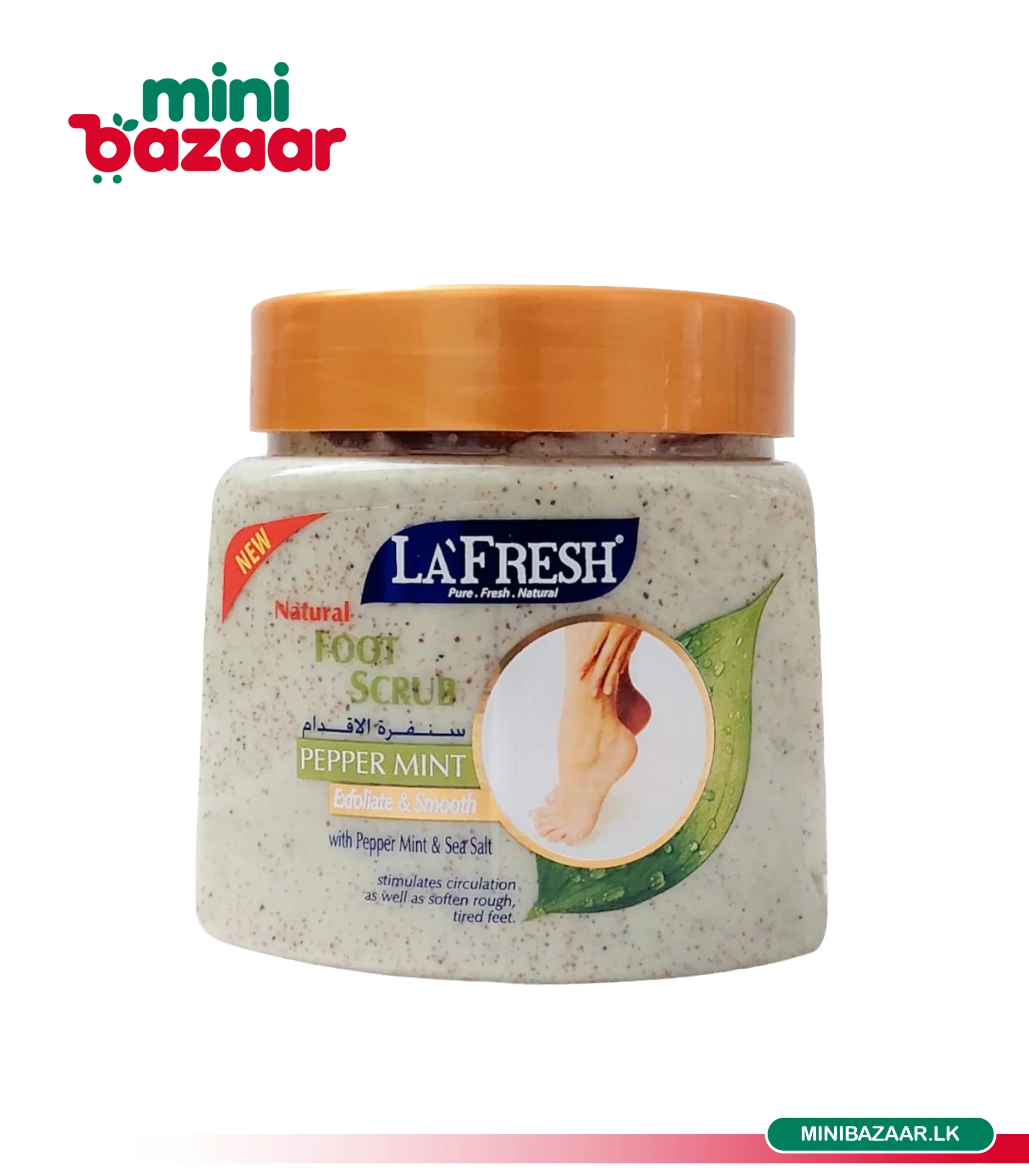 La Fresh Mint Scrub 500ml La Fresh Mint Scrub 500ml - Image 1
