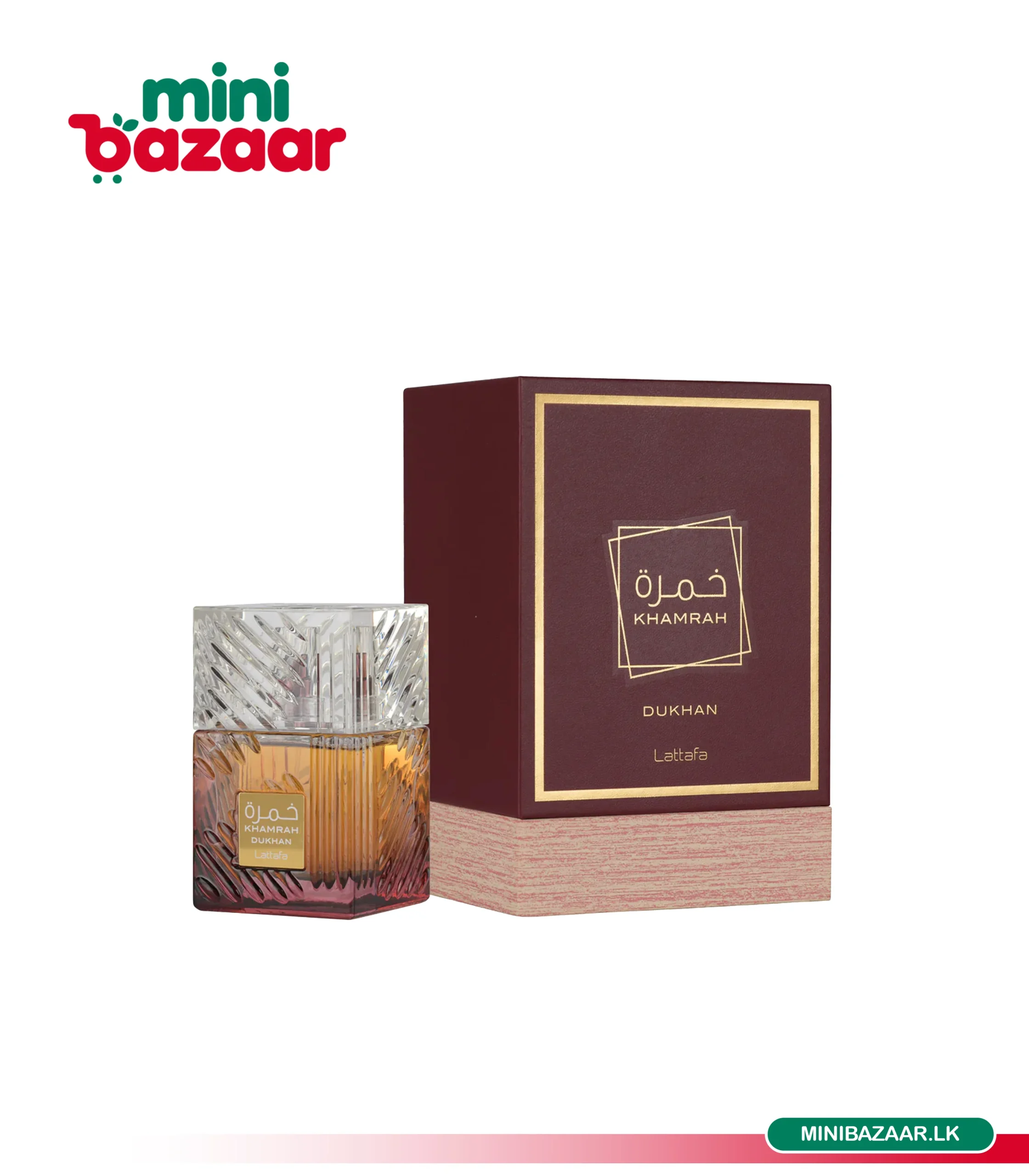 Lattafa Khamrah Dukhan 100ml Lattafa Khamrah Dukhan 100ml - Image 1