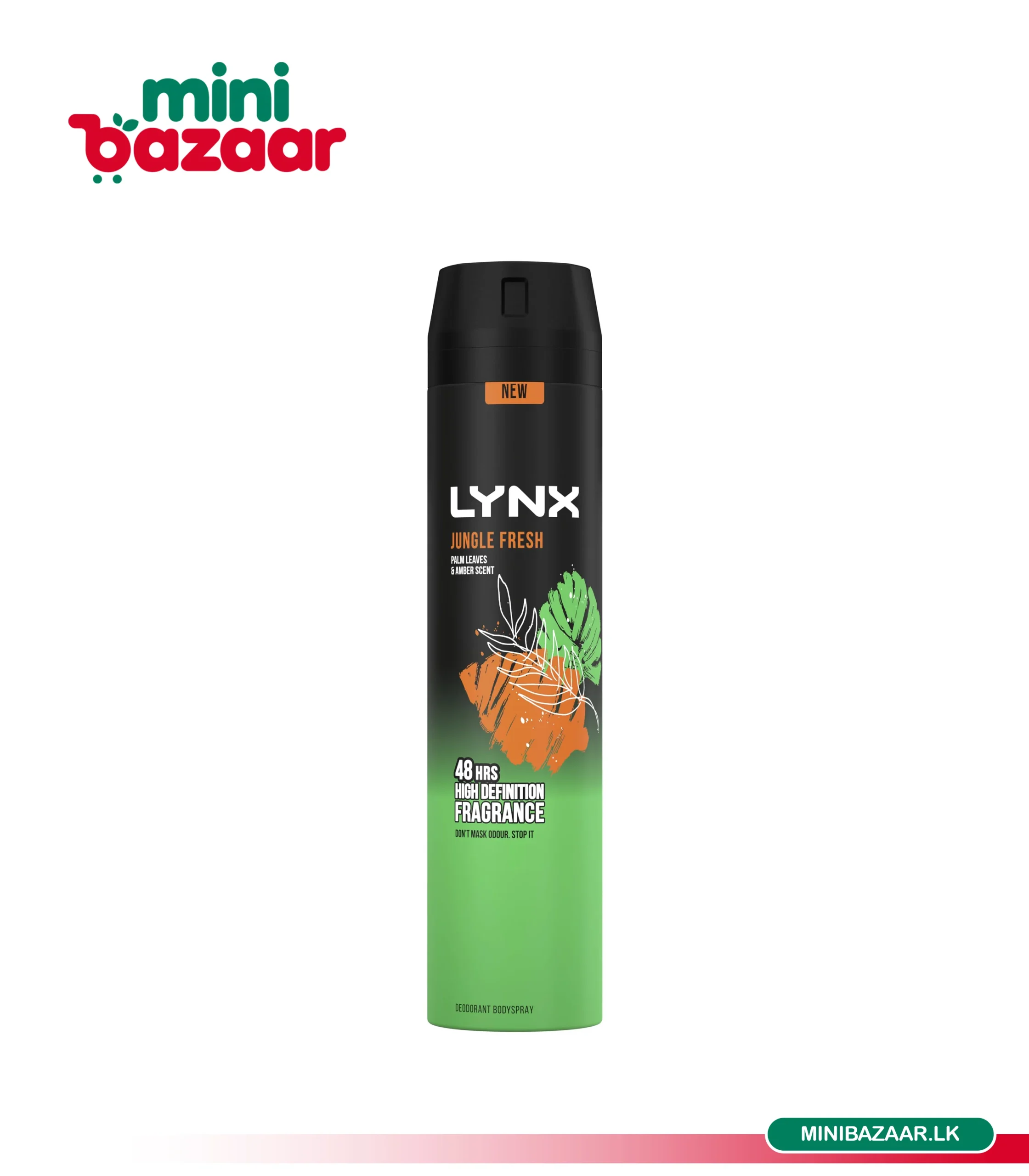 Lynx Jungle Fresh Body Spray 250ml Lynx Jungle Fresh Body Spray 250ml - Image 1