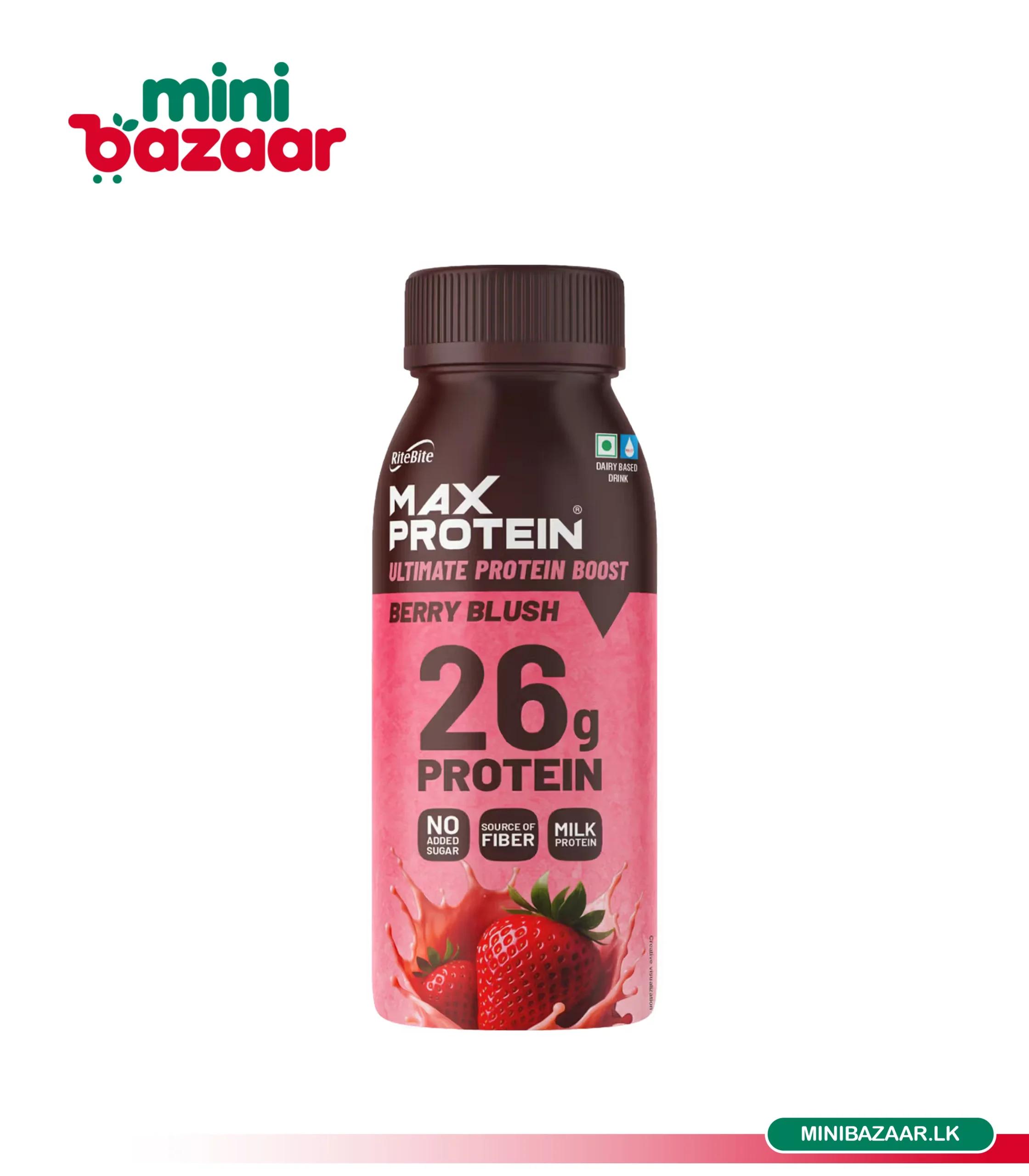 Max Protein Berry Blush 250ml Max Protein Berry Blush 250ml - Image 1
