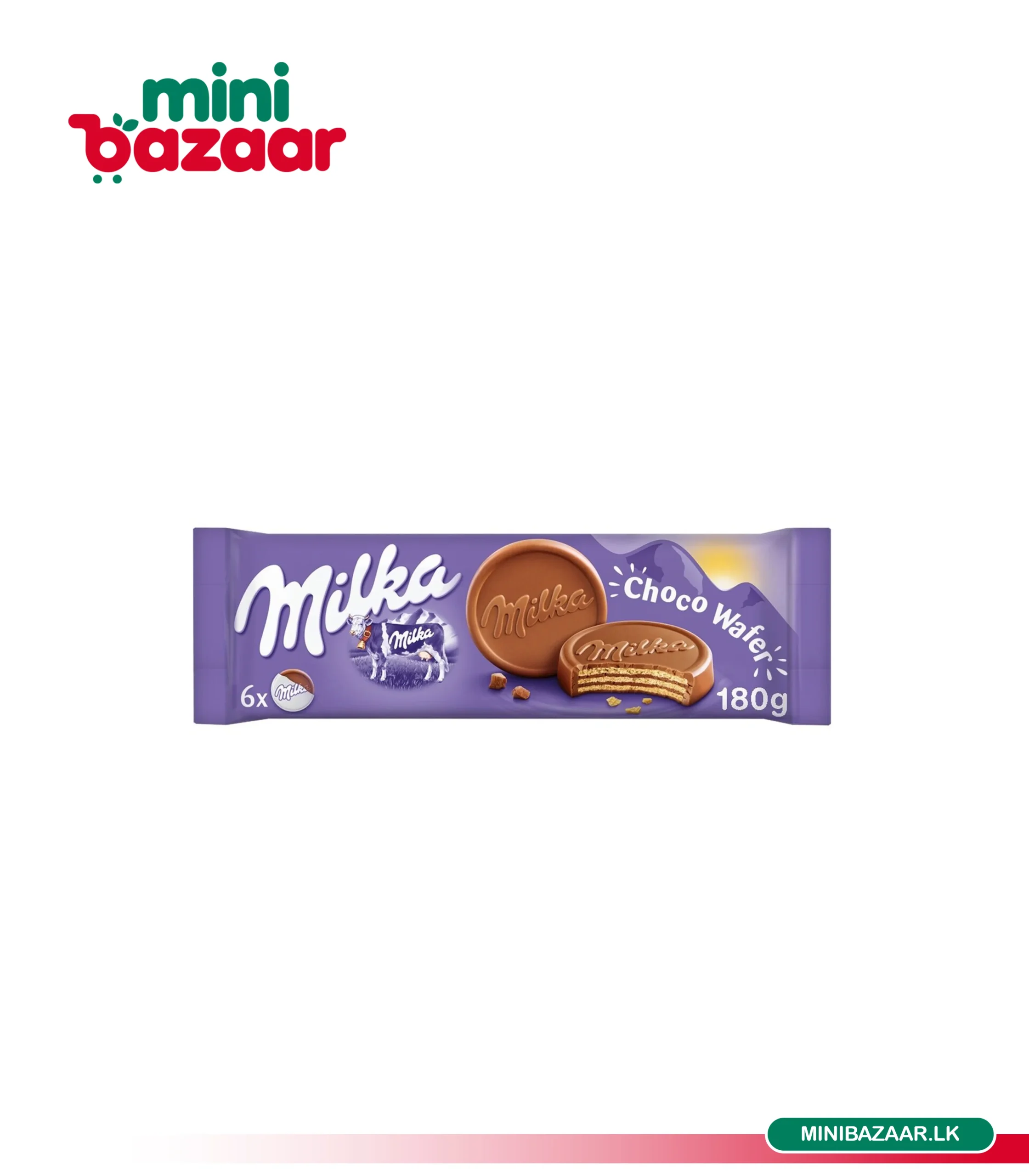Milka Choco Wafer 180g Milka Choco Wafer 180g - Image 1