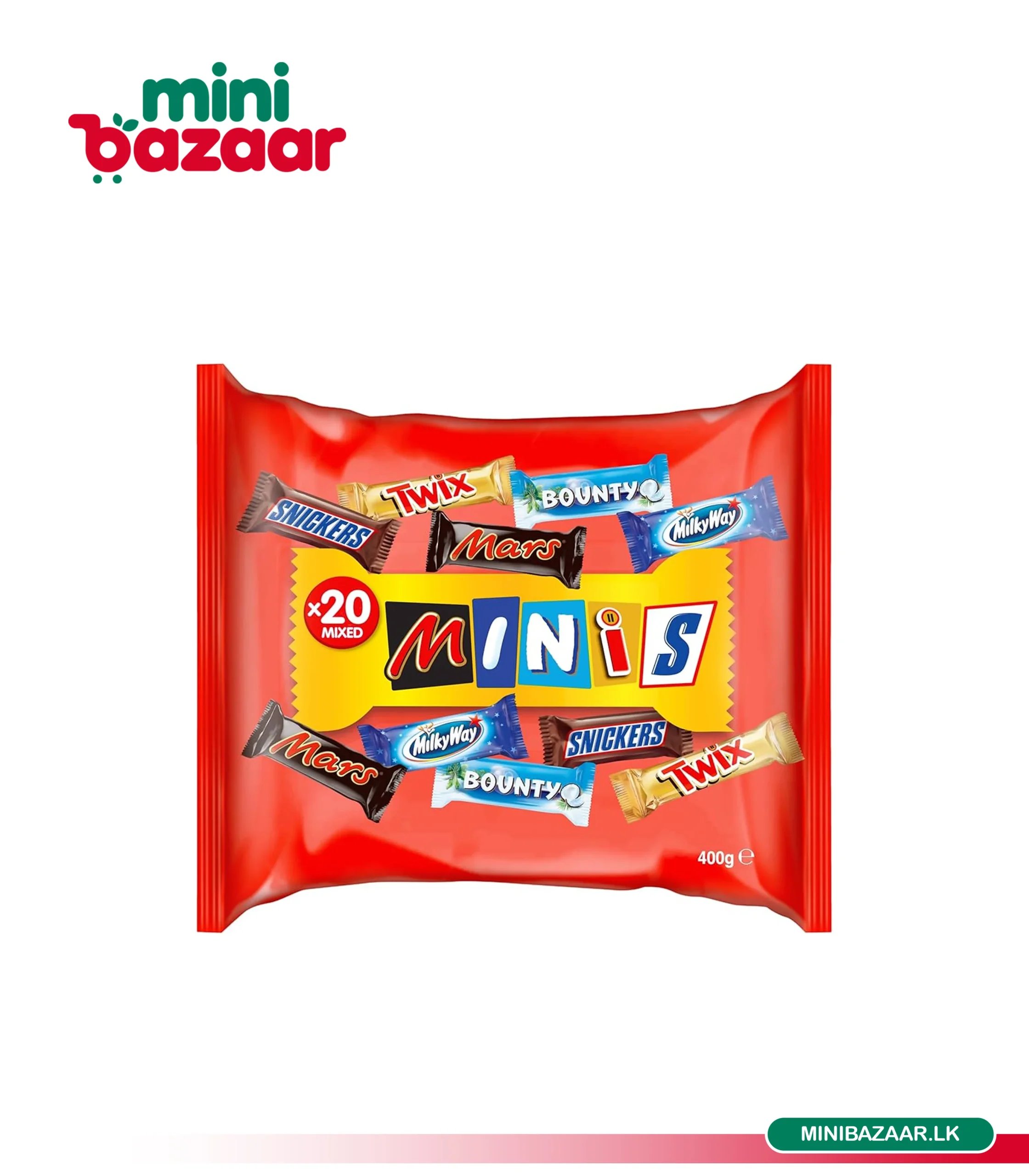 Minis Chocolate 400g Minis Chocolate 400g - Image 1