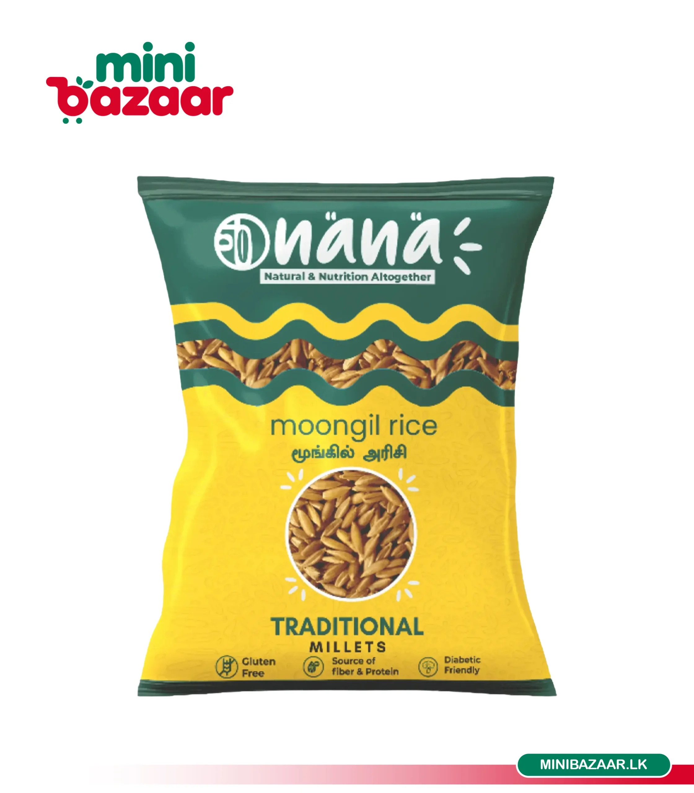 Nana Moongil Rice 500g Nana Moongil Rice 500g - Image 1