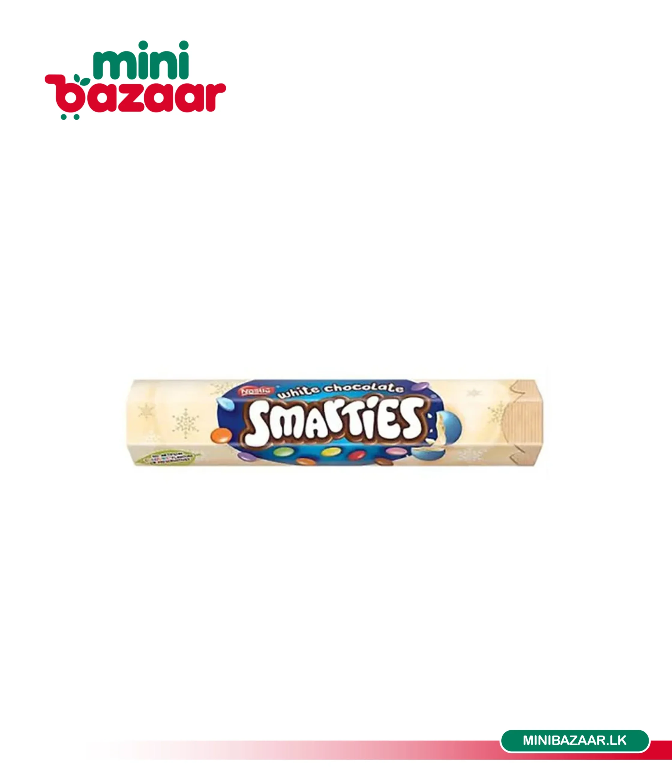 Nestle Smarties White Chocolate 120g Nestle Smarties White Chocolate 120g - Image 1