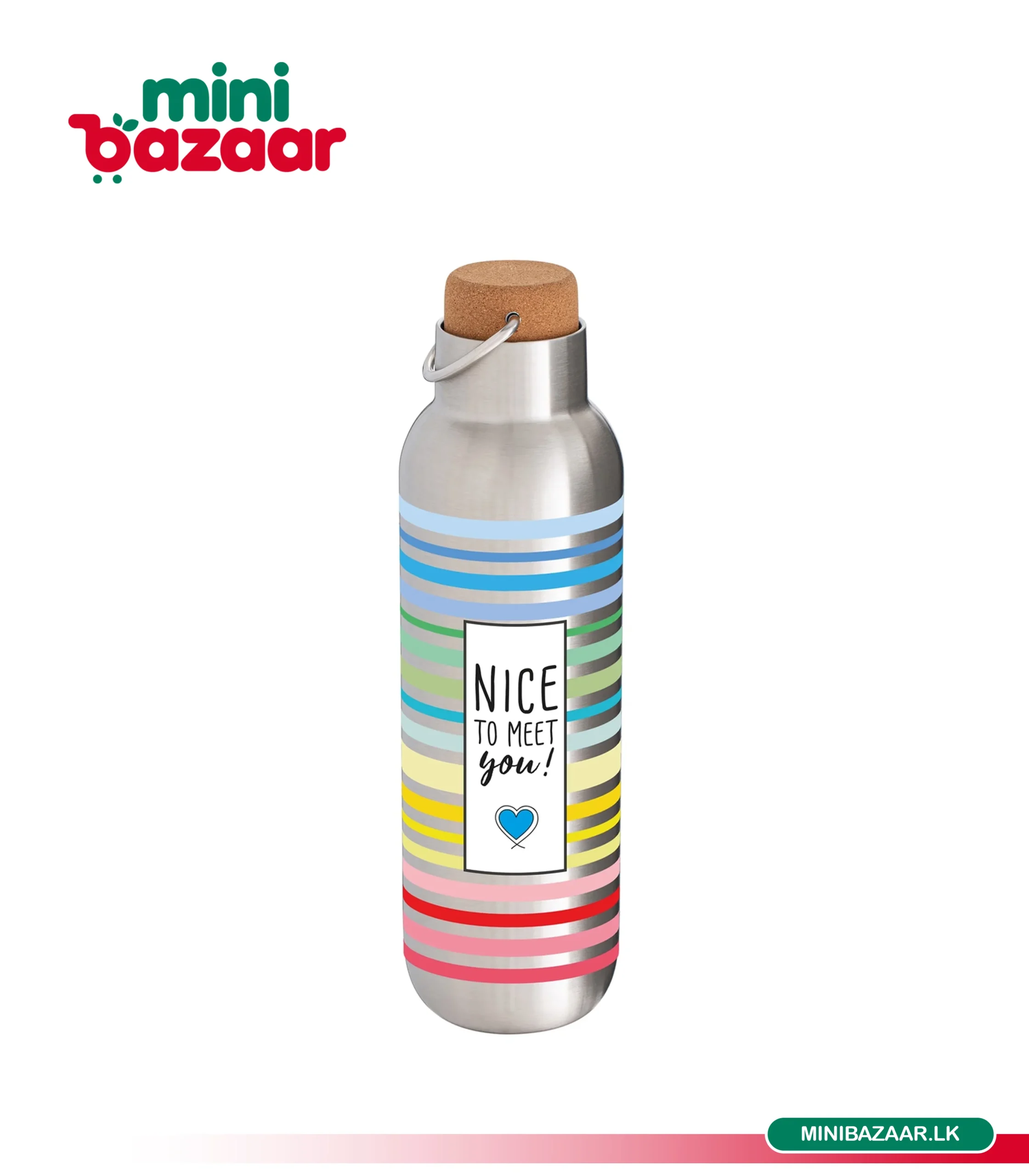 Nice to Meet you water bottle Nice to Meet you water bottle - Image 1