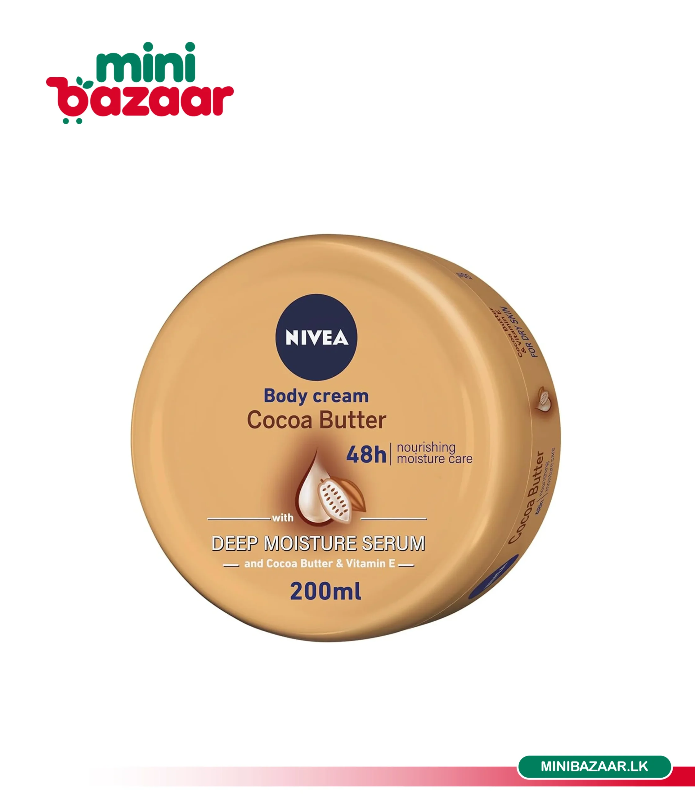 Nivea Body Cream Cocoa Butter 200ml Nivea Body Cream Cocoa Butter 200ml - Image 1
