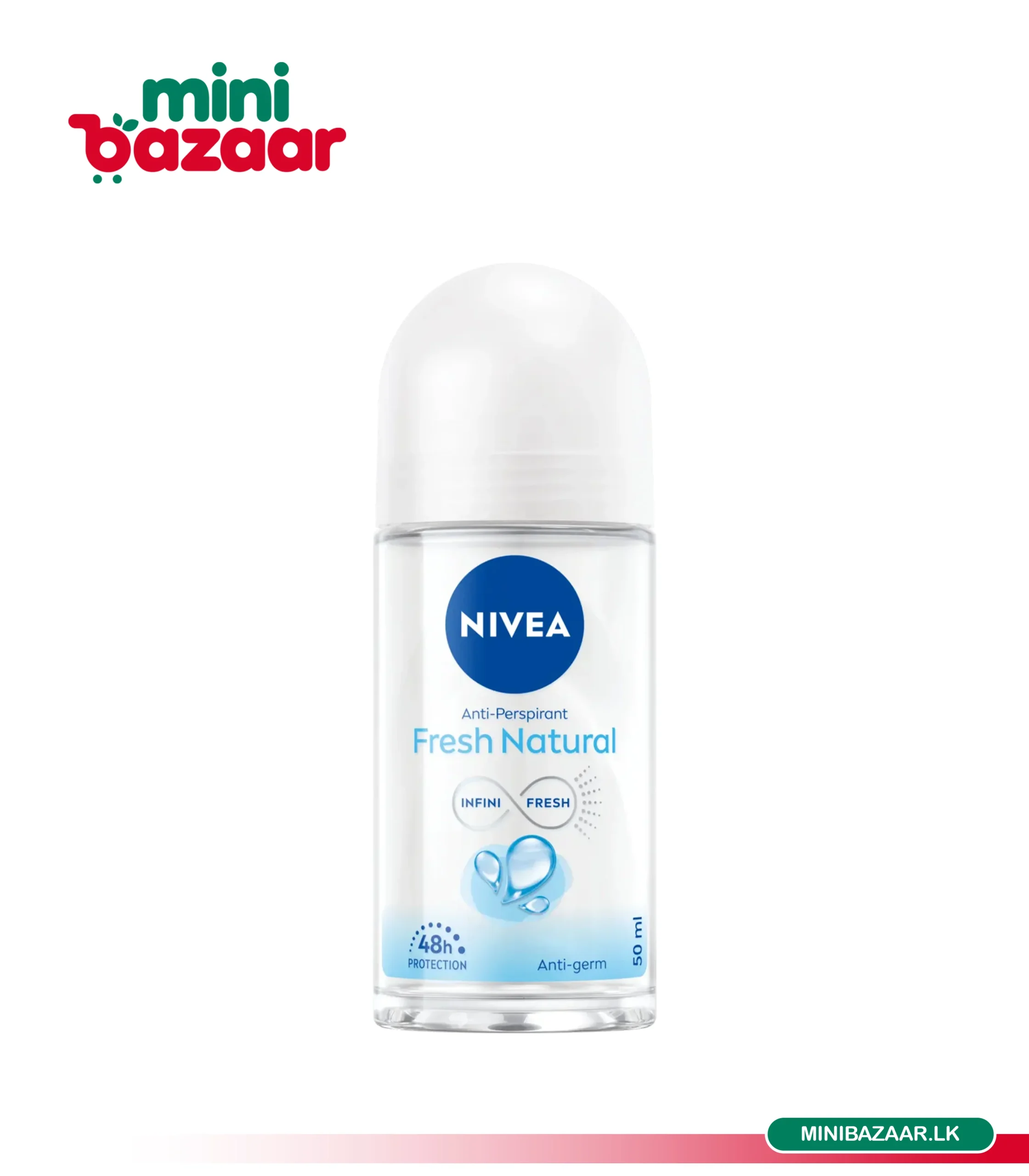 Nivea Fresh Natural Deo 50ml Nivea Fresh Natural Deo 50ml - Image 1