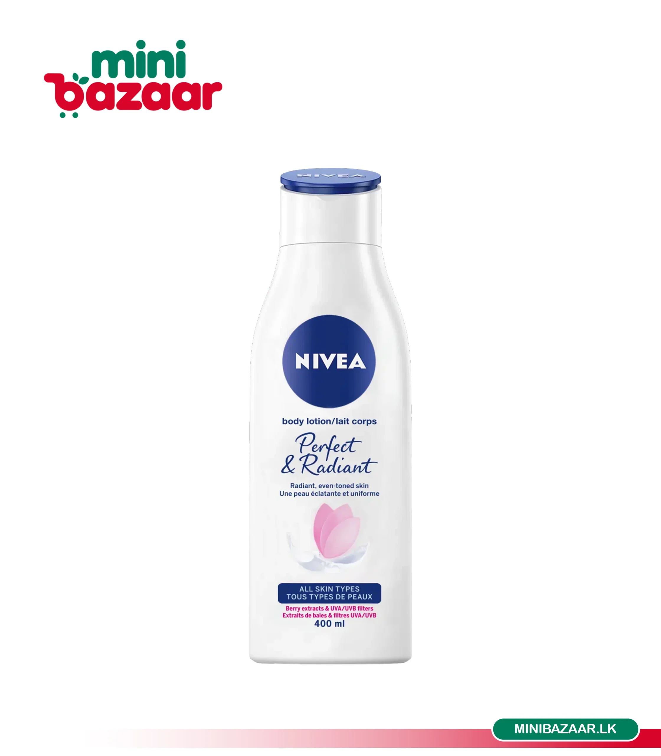 Nivea Perfect & Radiant Body Lotion 400ml Nivea Perfect & Radiant Body Lotion 400ml - Image 1