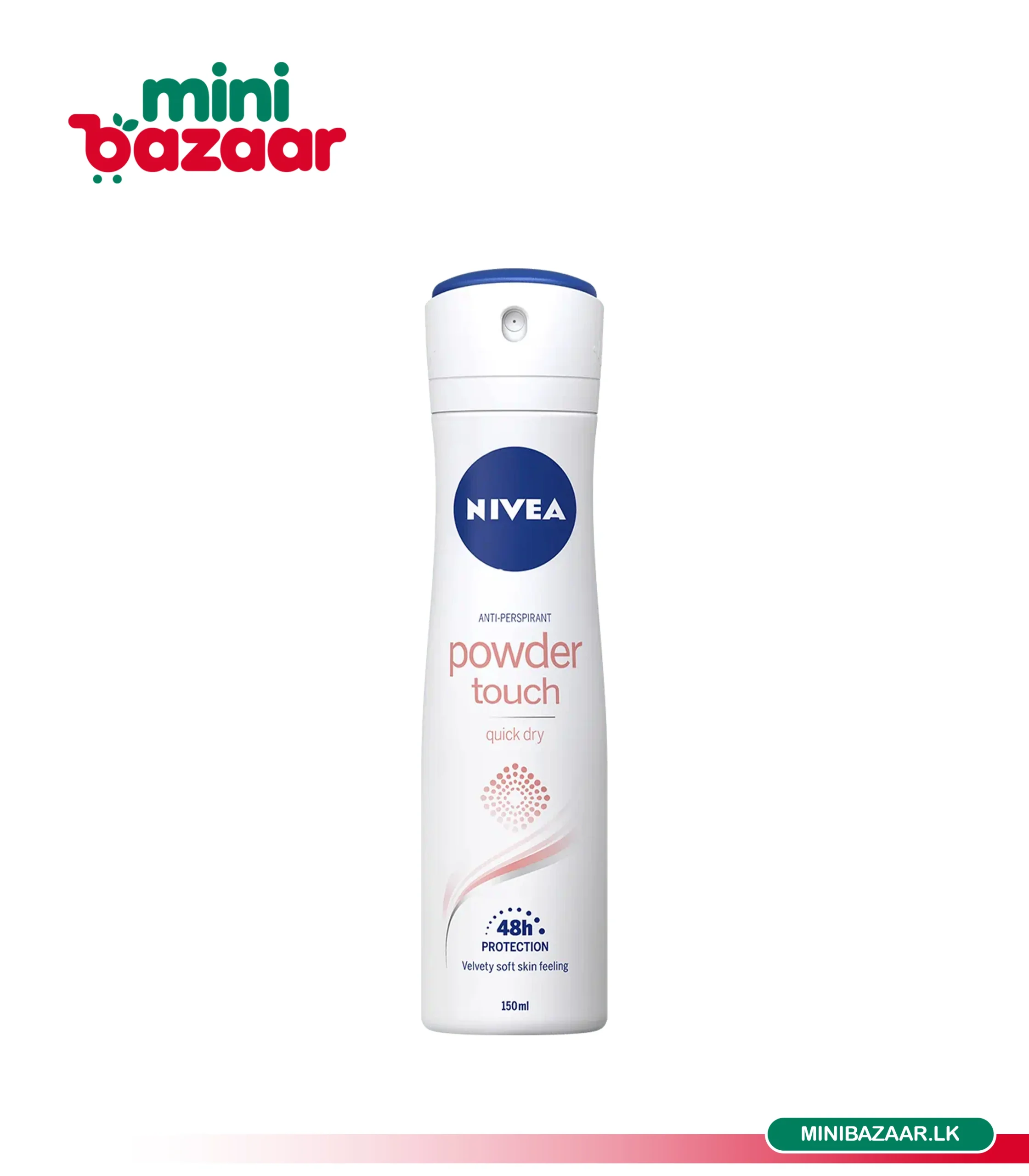 Nivea Powder Touch Spray 150ml Nivea Powder Touch Spray 150ml - Image 1