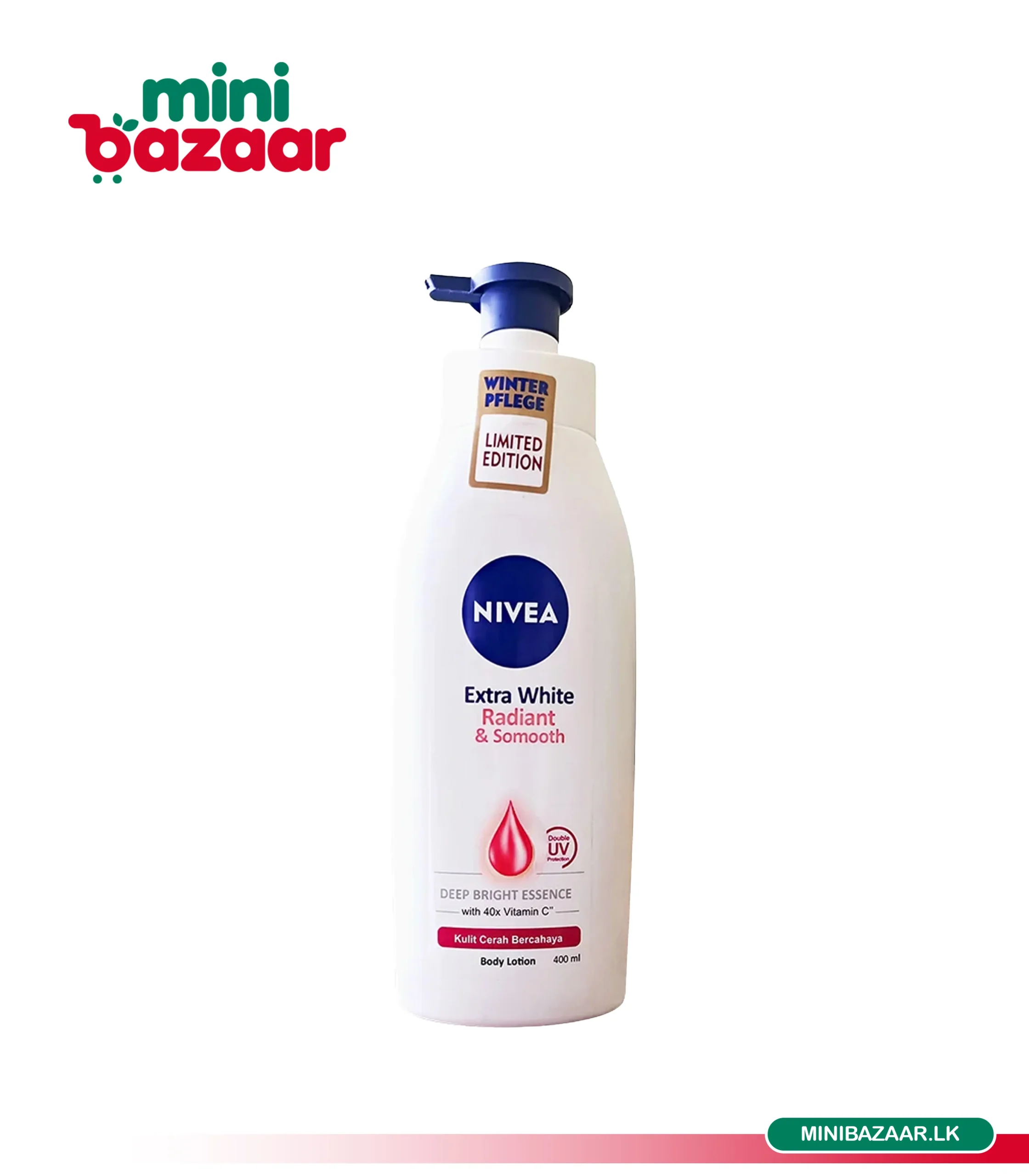 Nivea Radiant & Smooth Body Lotion 400ml Nivea Radiant & Smooth Body Lotion 400ml - Image 1
