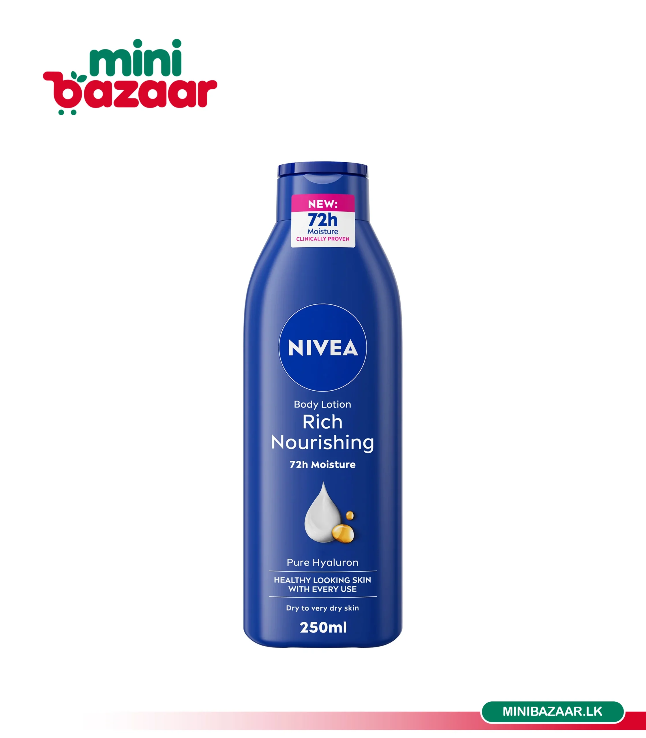 Nivea Rich Nourishing Body Lotion 250ml Nivea Rich Nourishing Body Lotion 250ml - Image 1