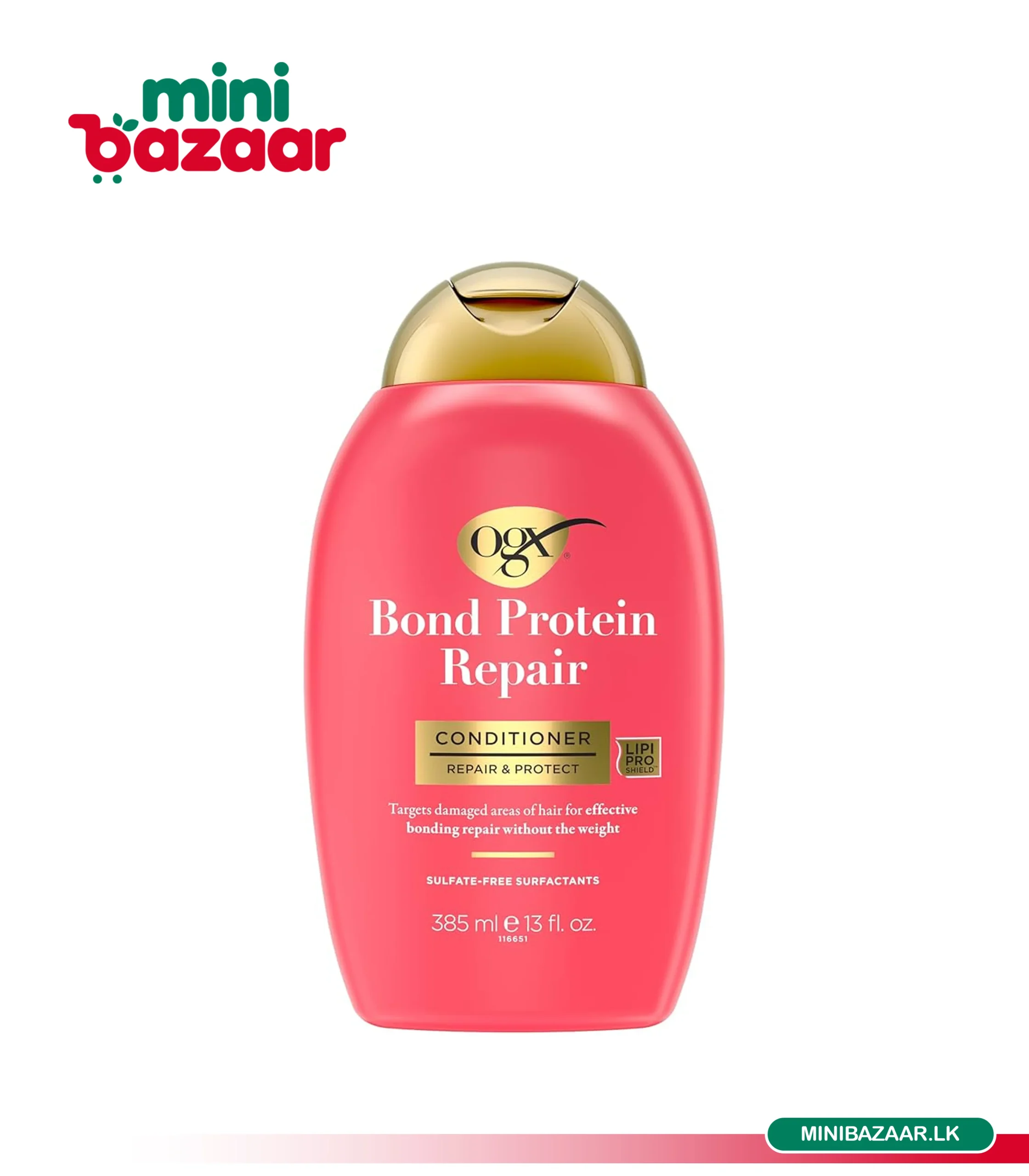 OGX Bond Protein Repair Conditioner 385ml OGX Bond Protein Repair Conditioner 385ml - Image 1