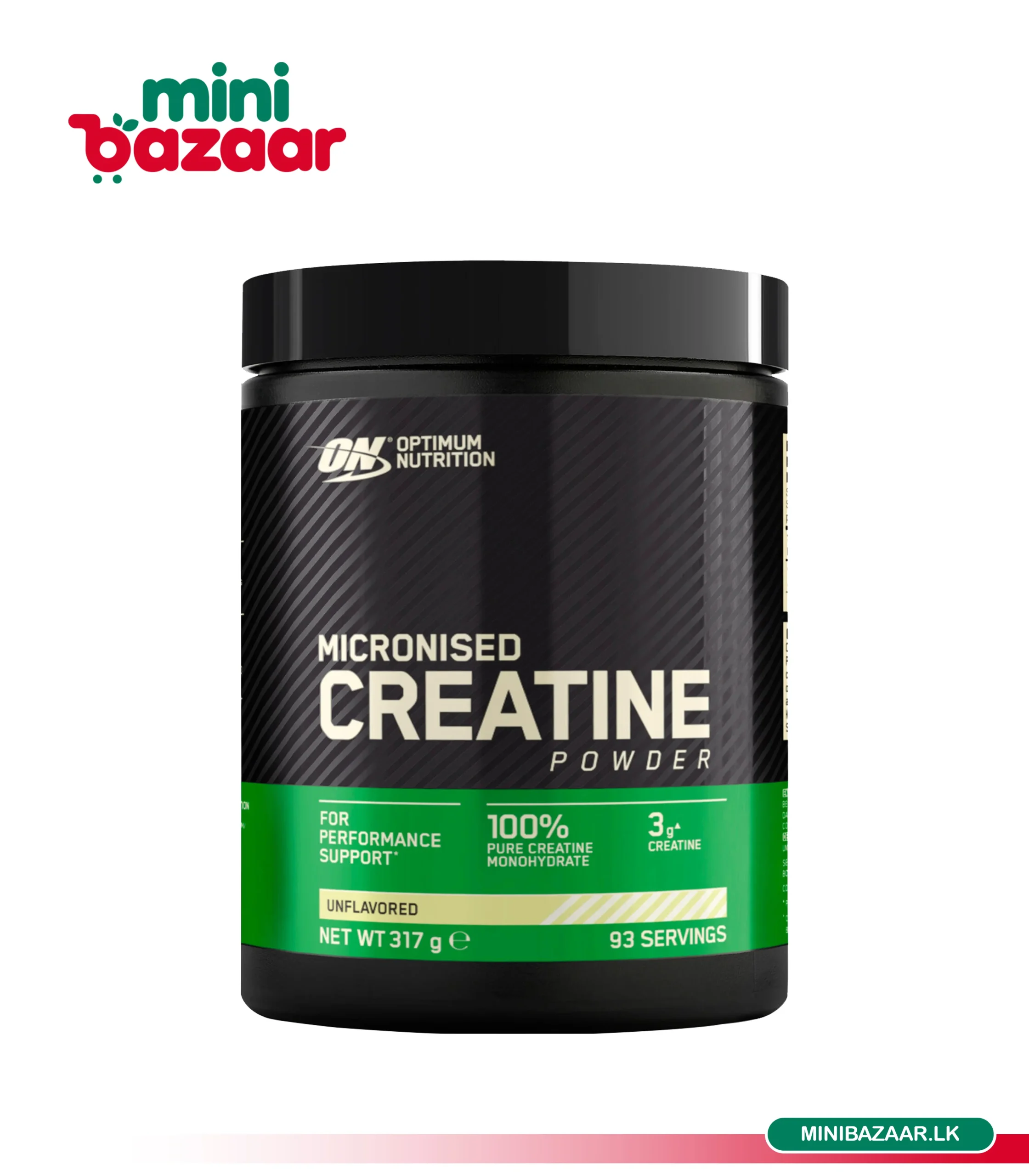 OptimumNutrition Creatine Powder 317g Optimum Nutrition Creatine Powder 317g - Image 1