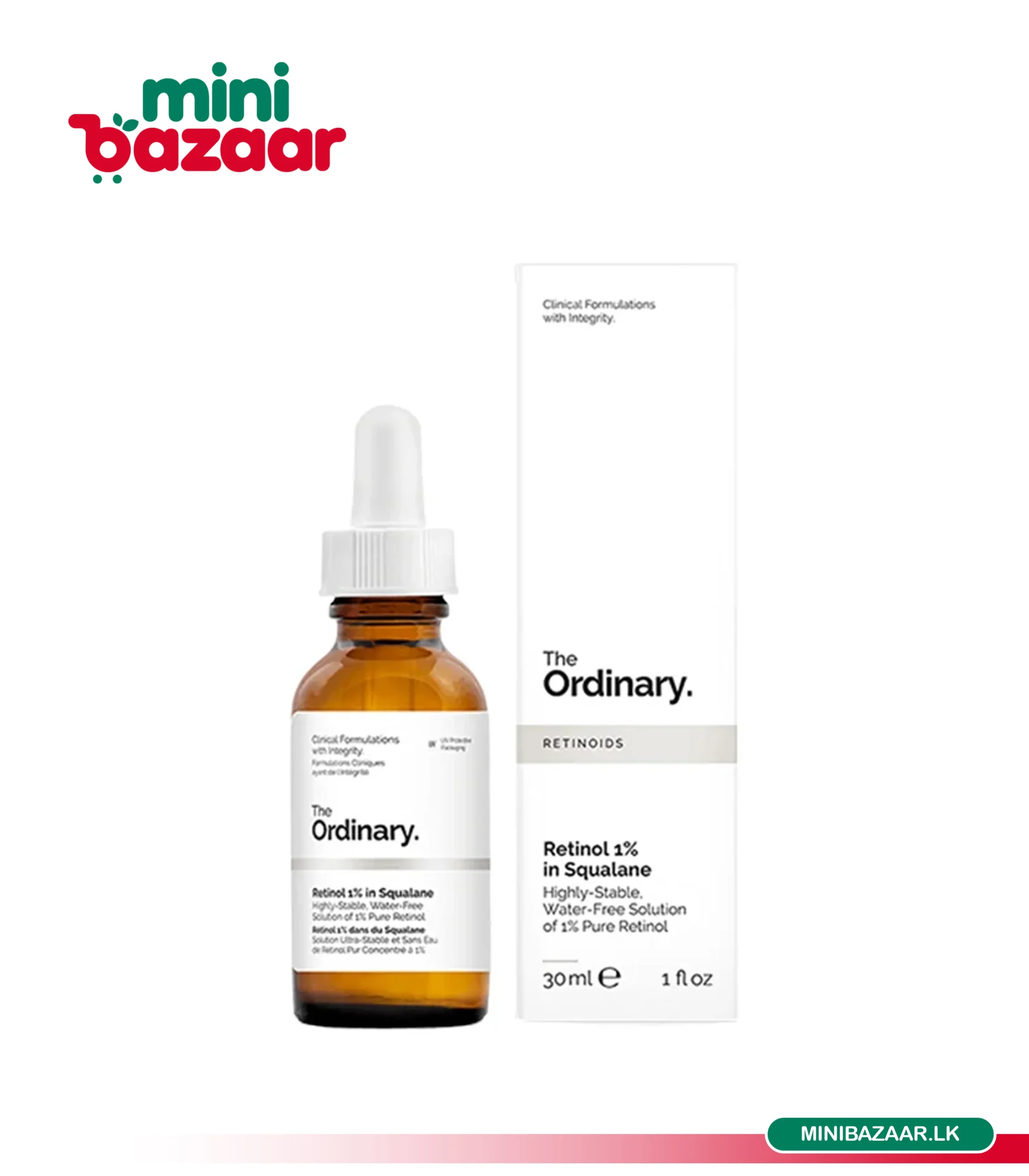 The Ordinary Retinol 1% Serum 30ml The Ordinary Retinol 1% Serum 30ml - Image 1