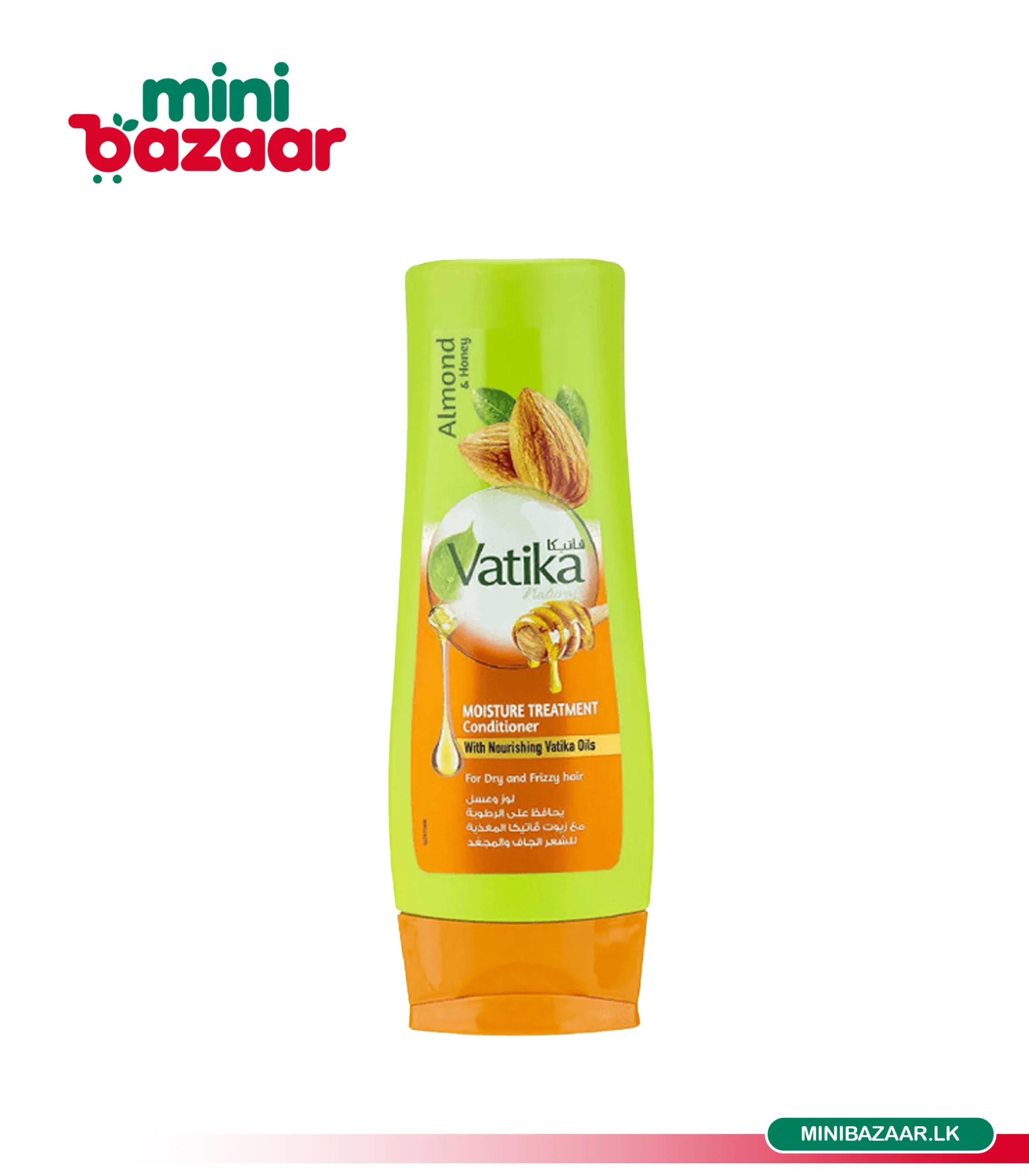 Vatika Almond & Honey Conditioner 400ml Vatika Almond & Honey Conditioner 400ml - Image 1